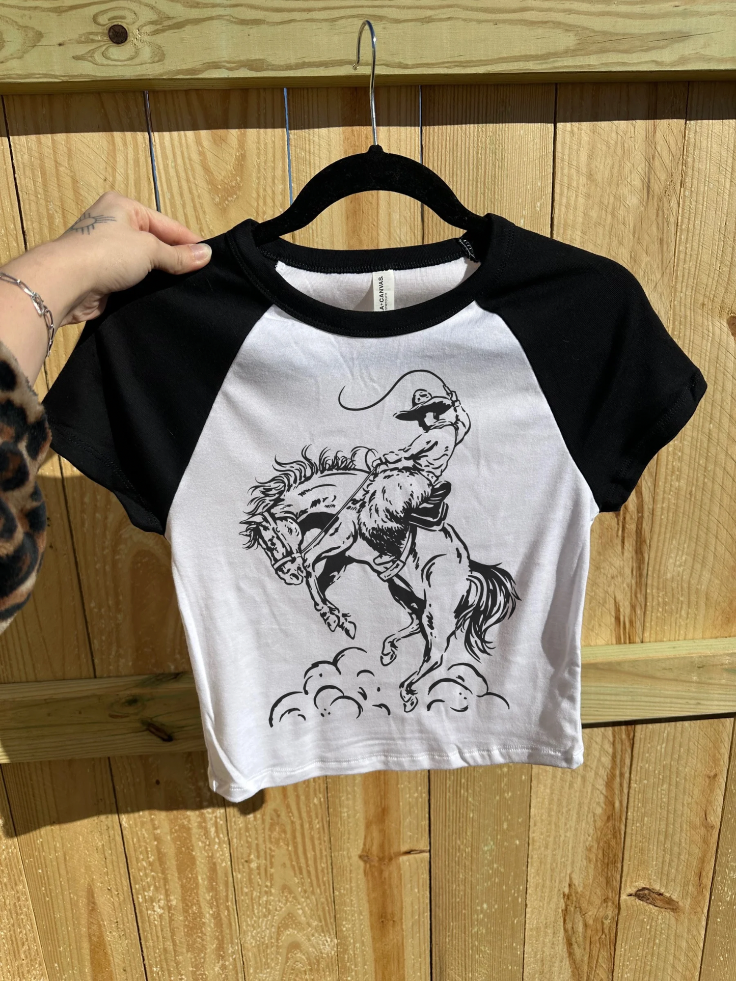Cowboy Doodle Baby Tee (Multiple color options)