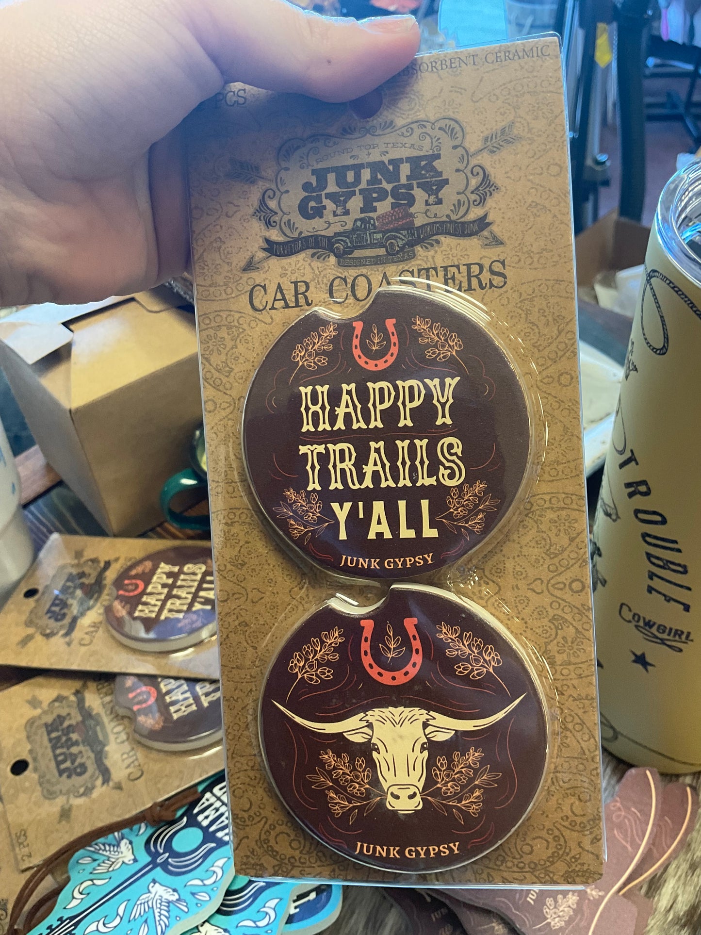 Junk Gypsy Car Coaster