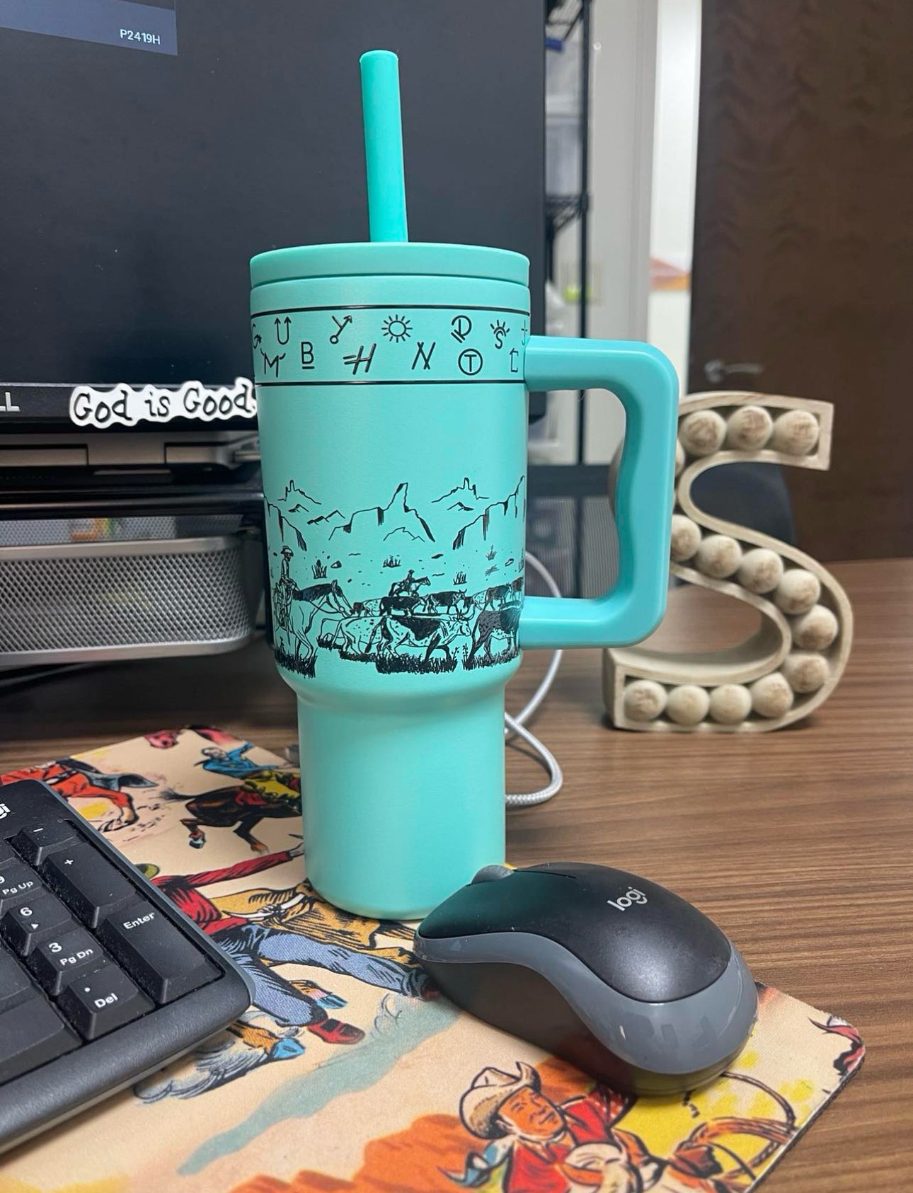 24oz Printed Cup