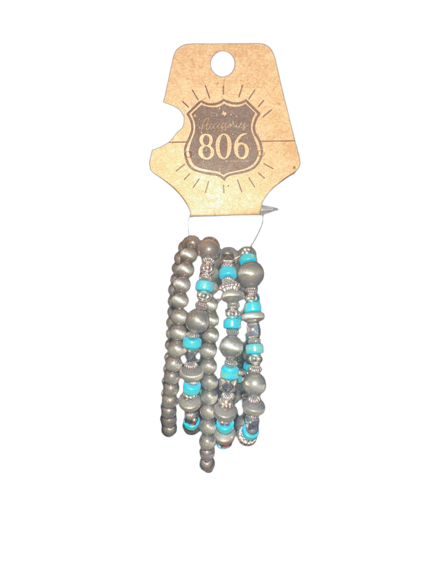 Western Five Strand Stretch Bracelet