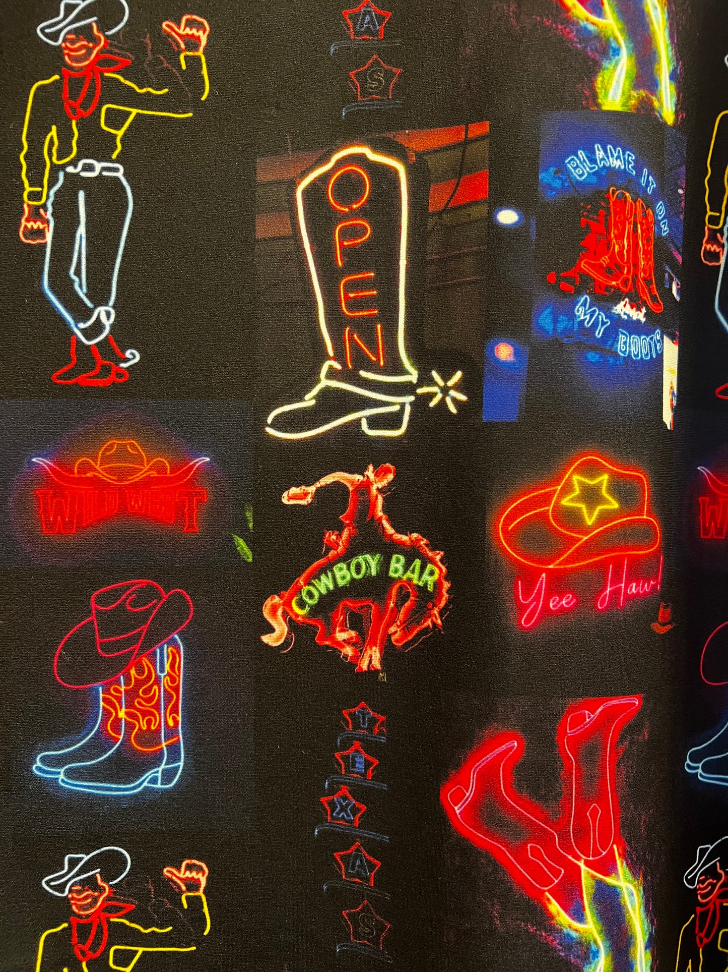 Neon Cowboy Quarter Zip