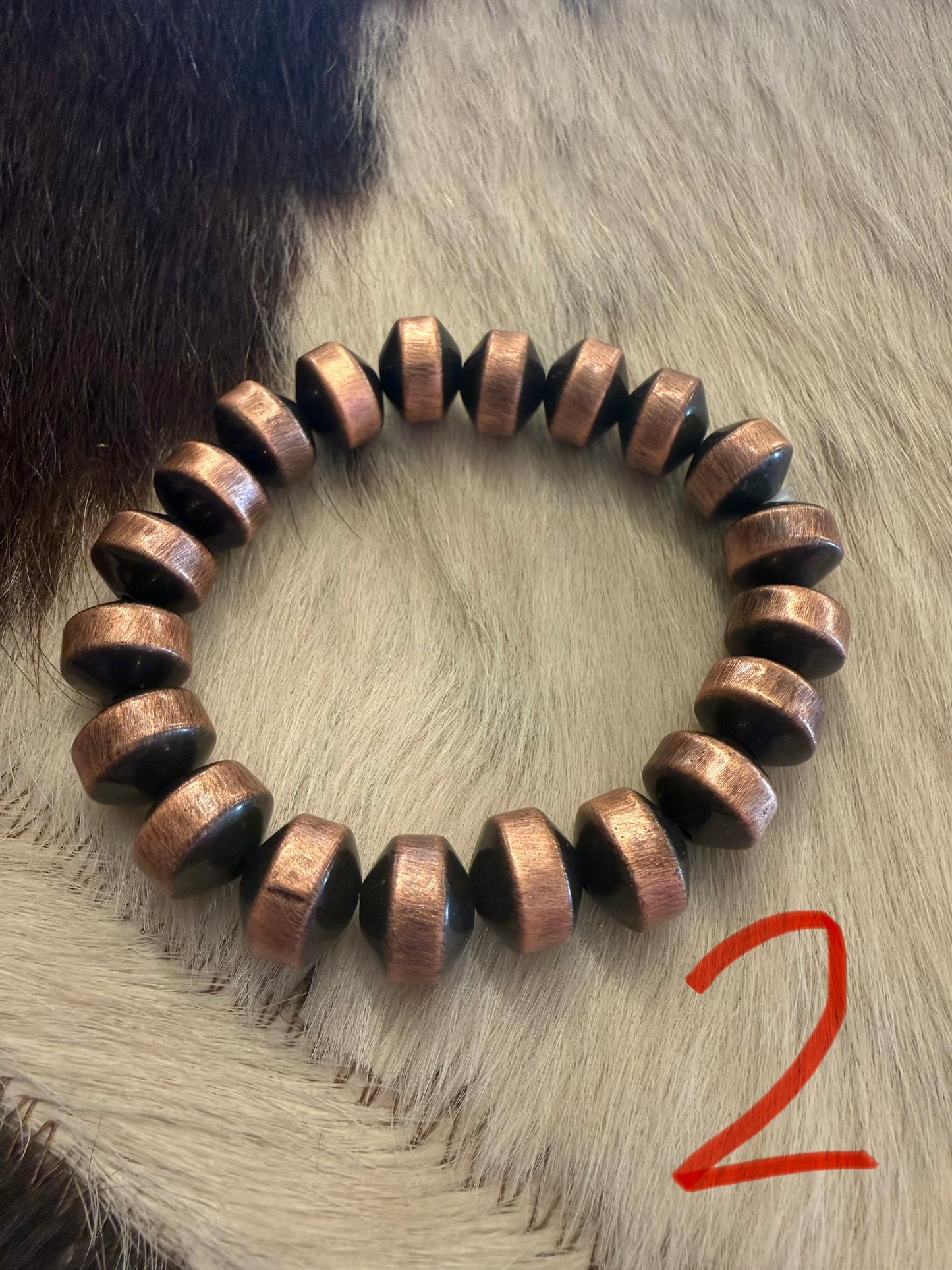 Carver Copper Bracelets - Stretchy