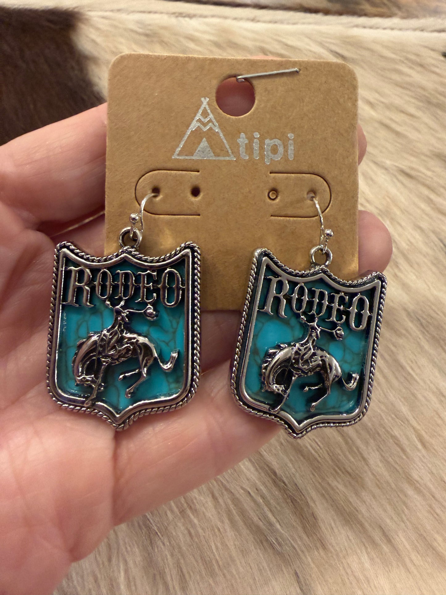 Buckin Rodeo Earrings