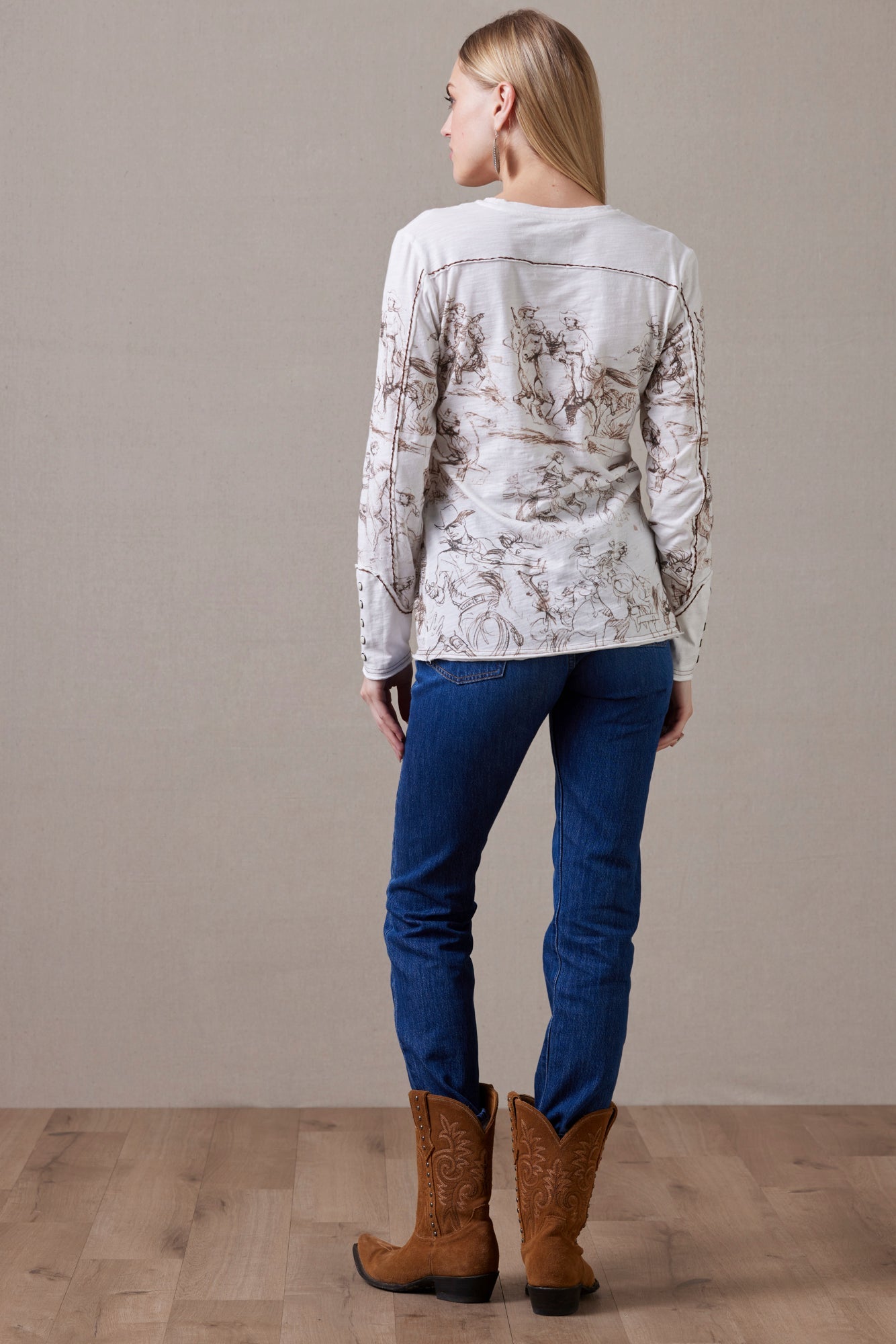 Take The Reins Top by Double D