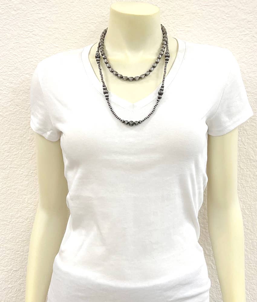 Avery Handmade Navajo Bead Necklace