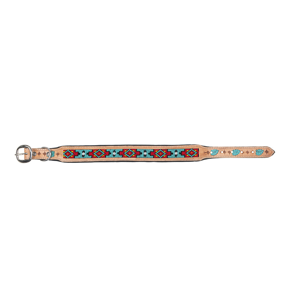 Poppy Of The Plains Dog Collar
