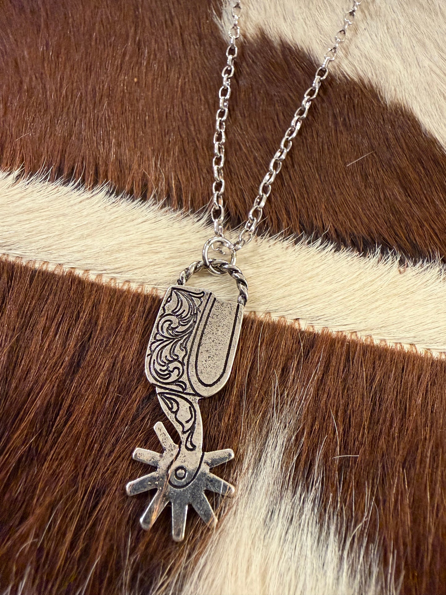 Boots & Spurs Necklace