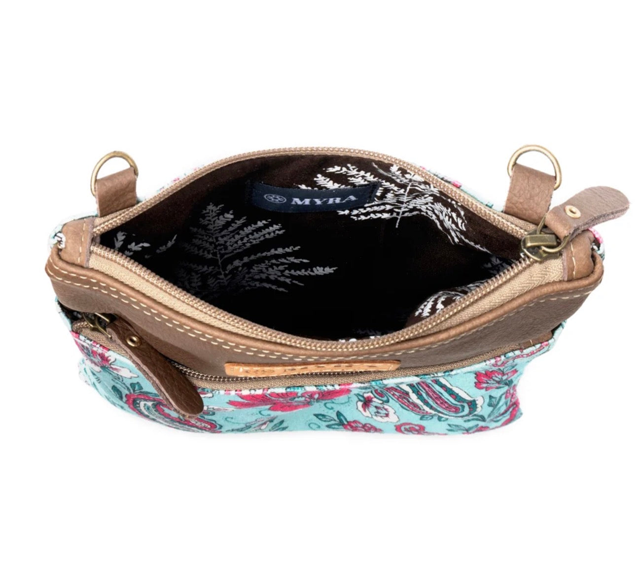 Paisley Spring Floral Crossbody Bag
