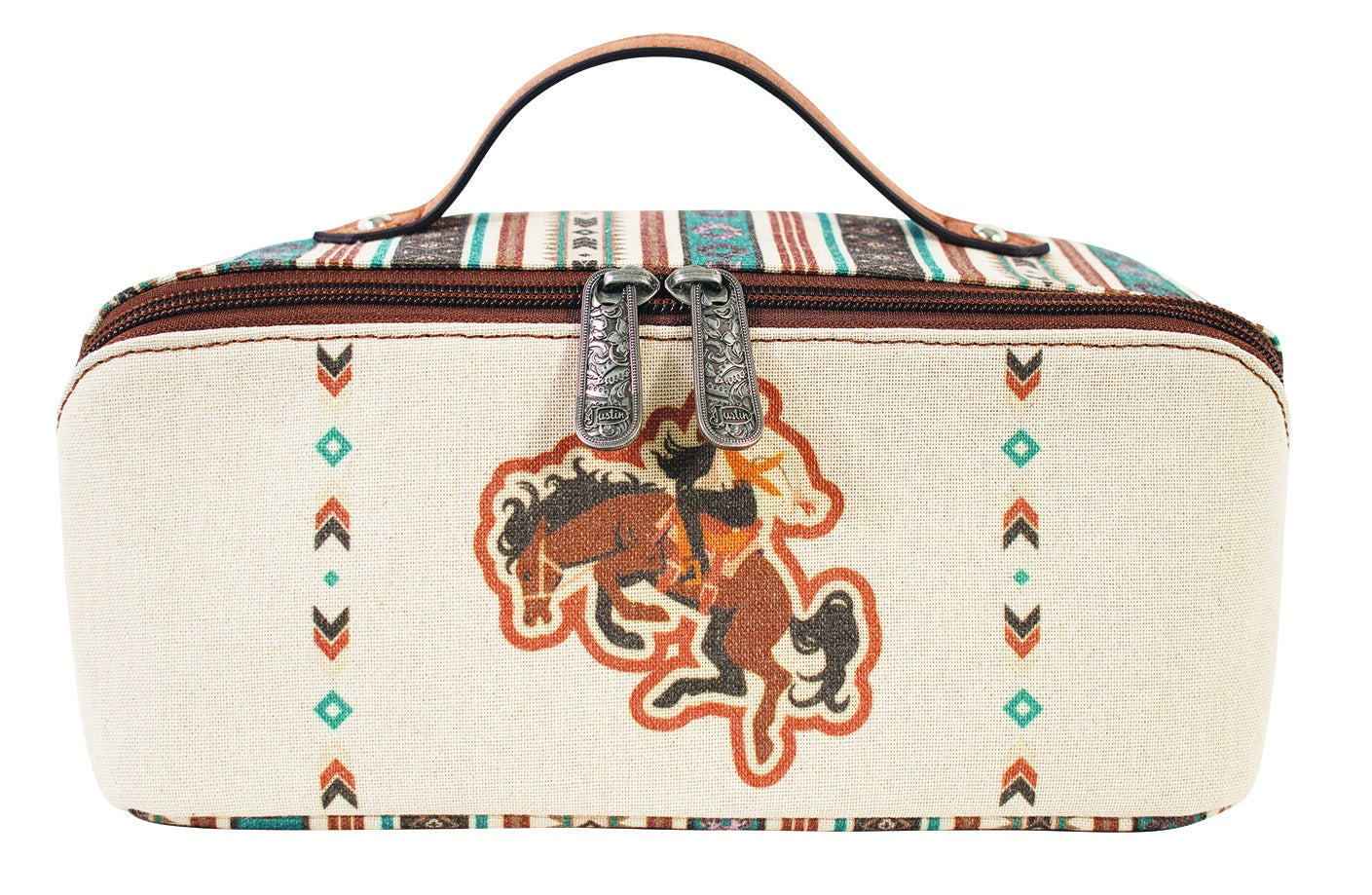 Bronco & Cowgirl Cosmetic Case