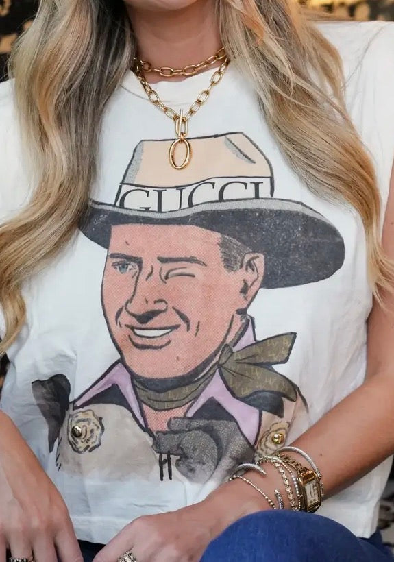 Designer Cowboy Tee