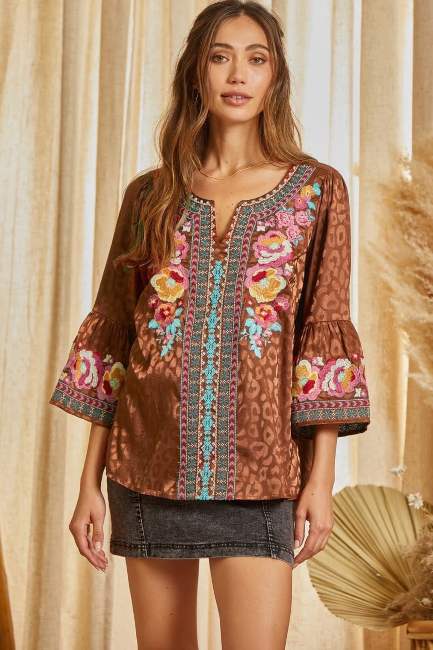 Bell Sleeve Top