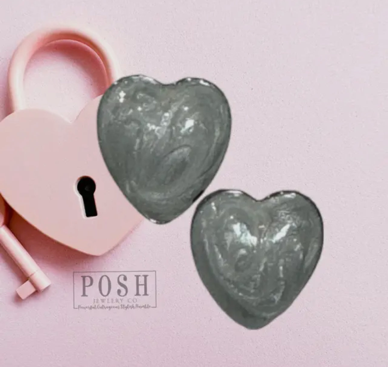 Posh Heart Earring