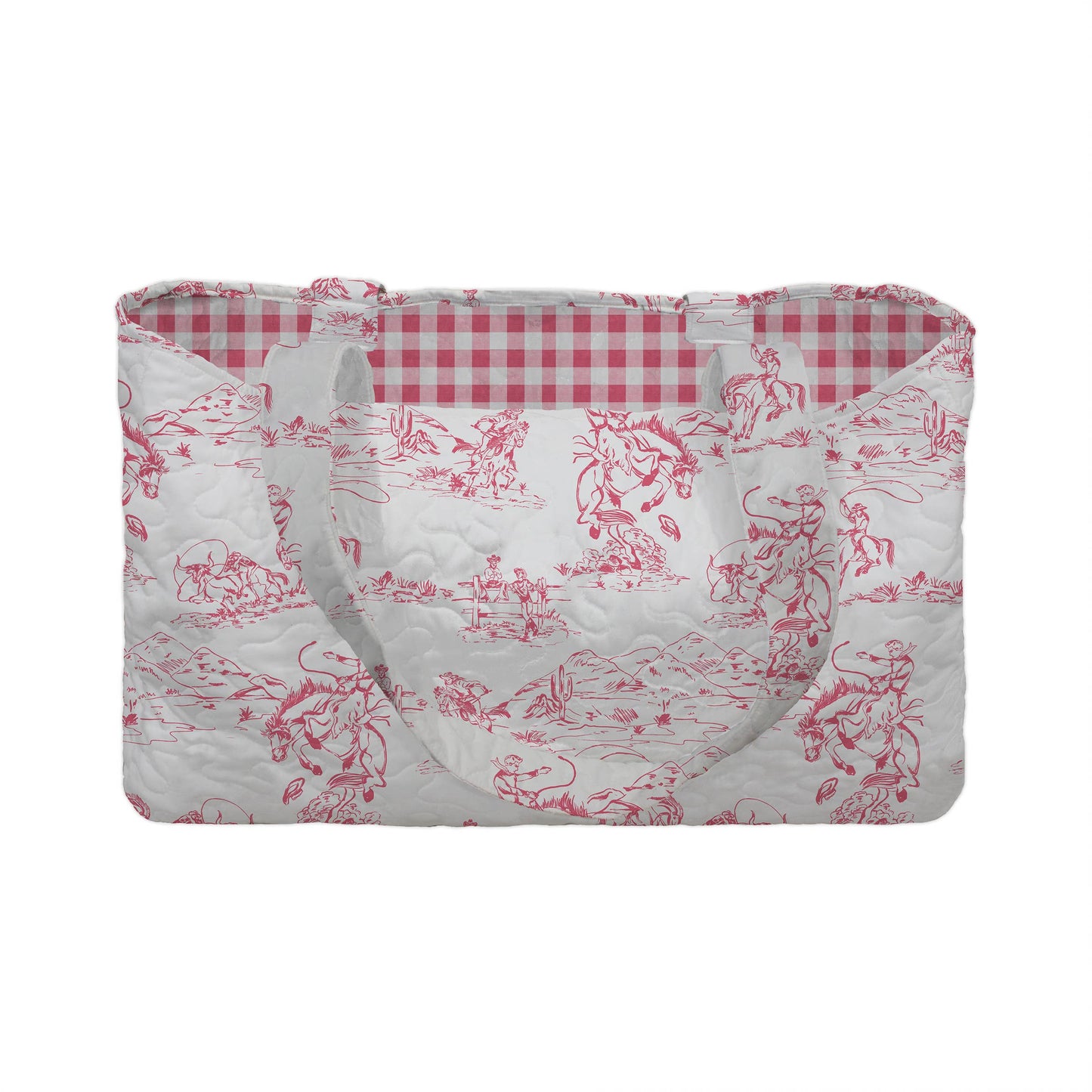 Koda Rider Fuchsia Quilted Tote