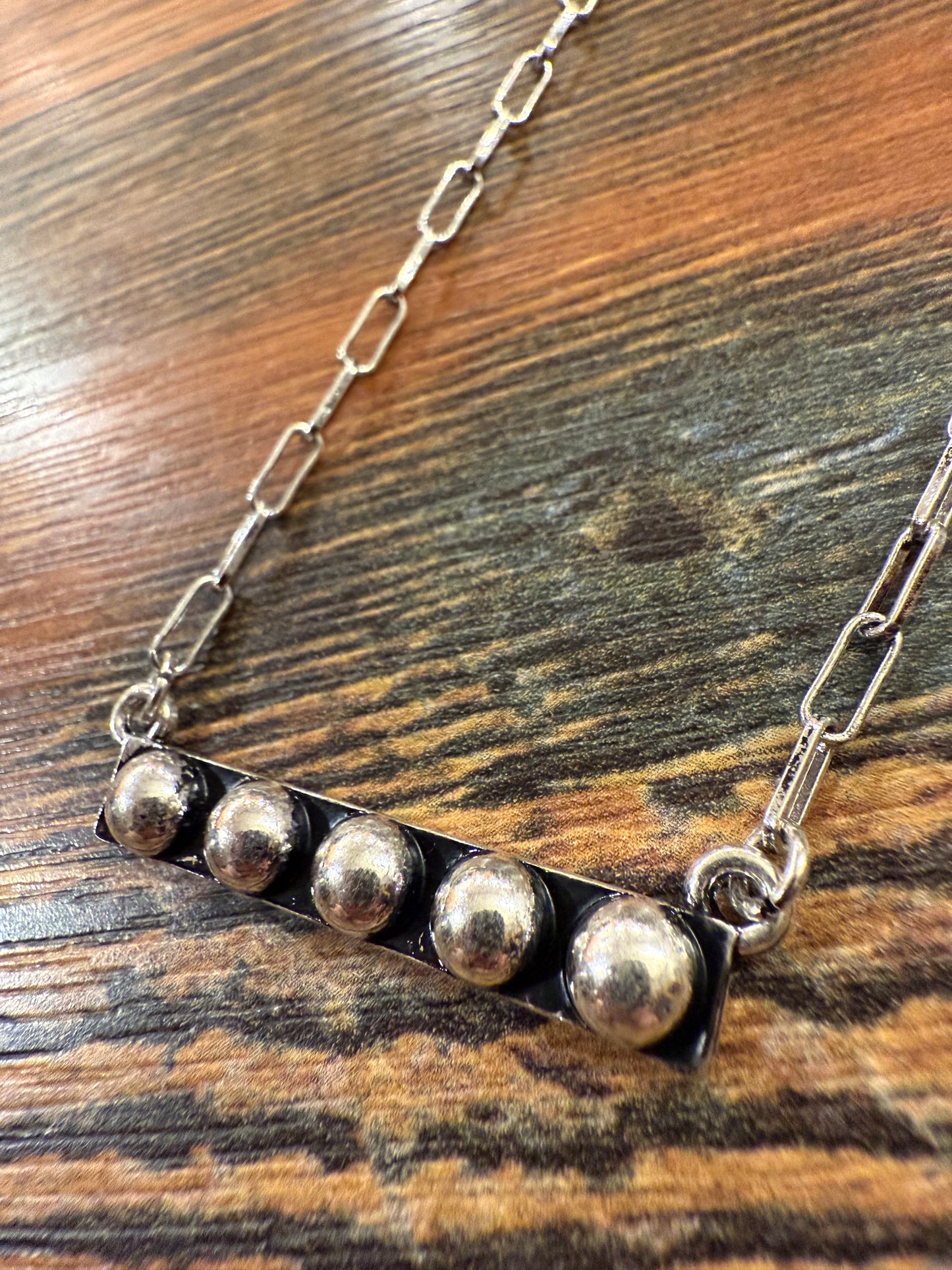 Slim Jim Bubble Necklace