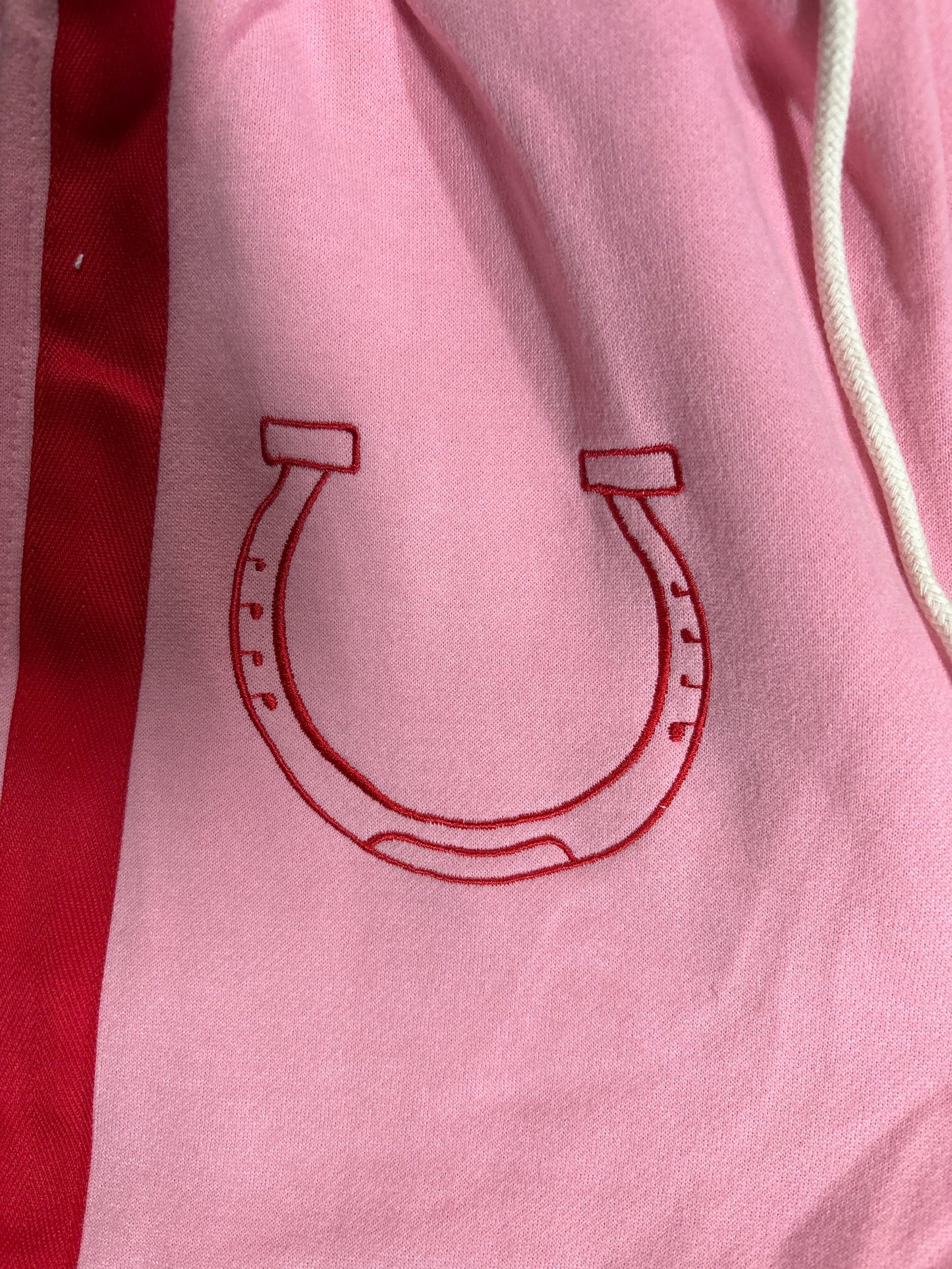 Pink Running Horse Sweatshirt OR Sweatpants (Sold Separately)