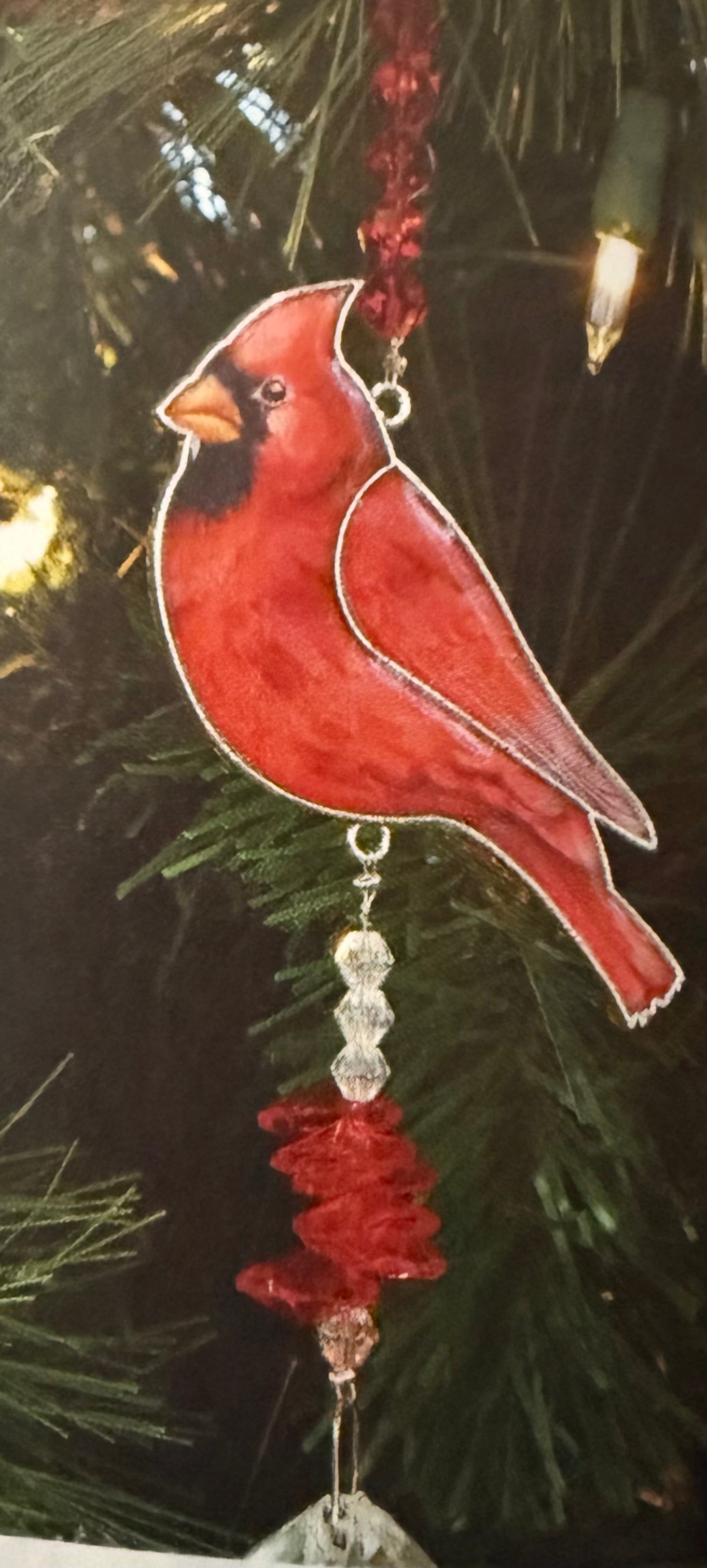 Suncatcher Cardinal