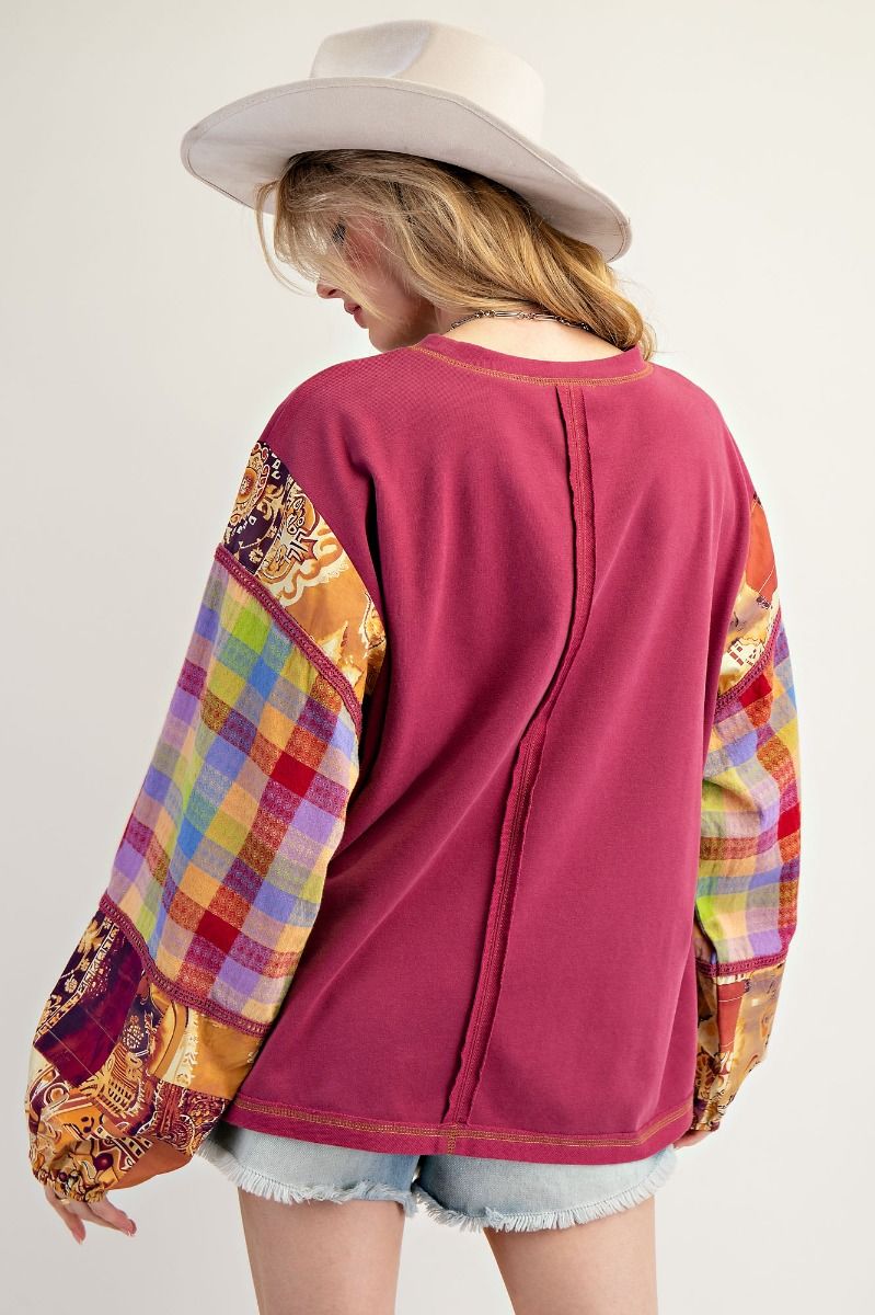 Patchwork Horseshoe Top