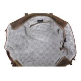 SALT N PEPPER CANVAS AND HAIRON
BAG