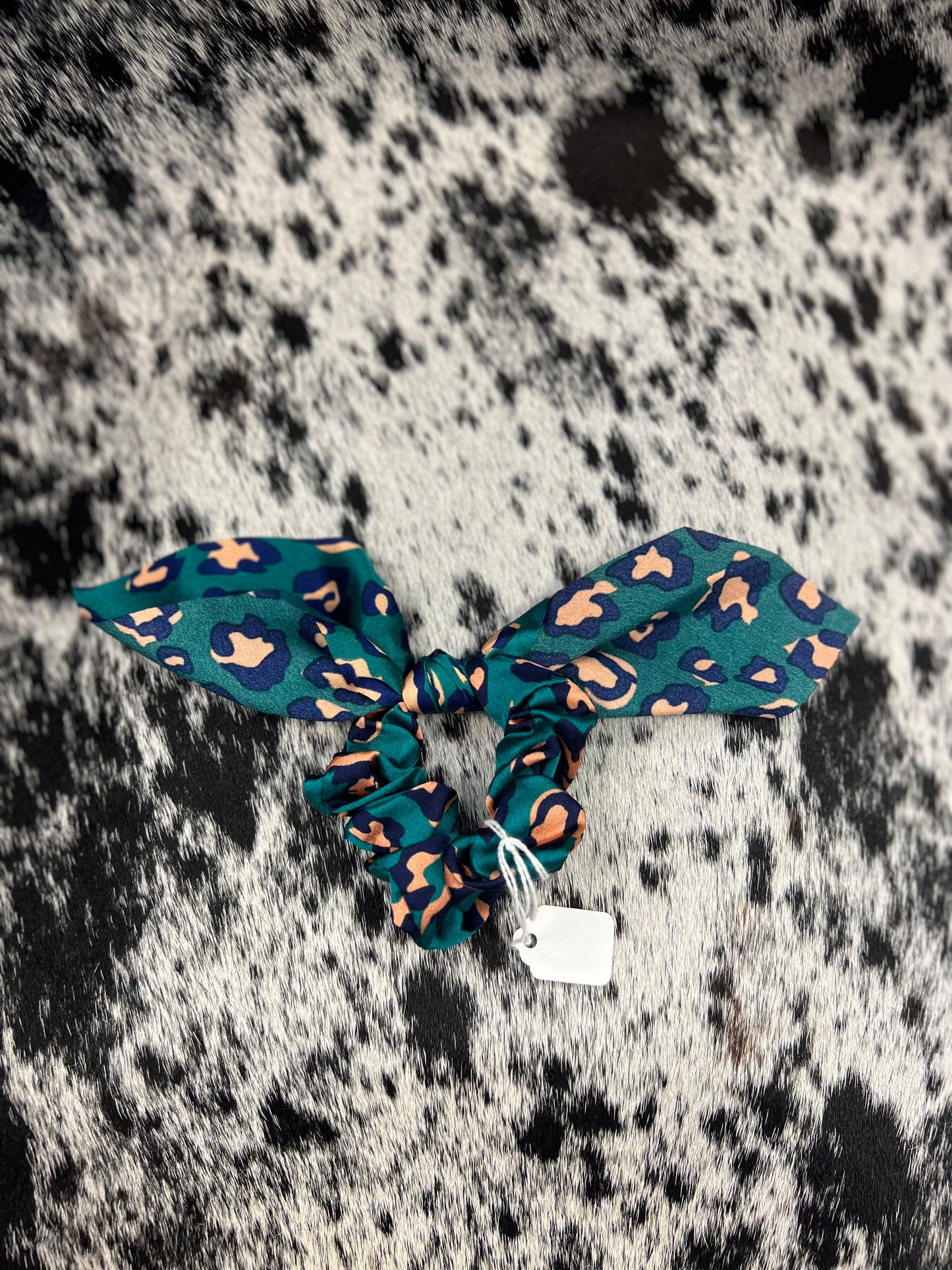 Cheetah Print Scrunchy