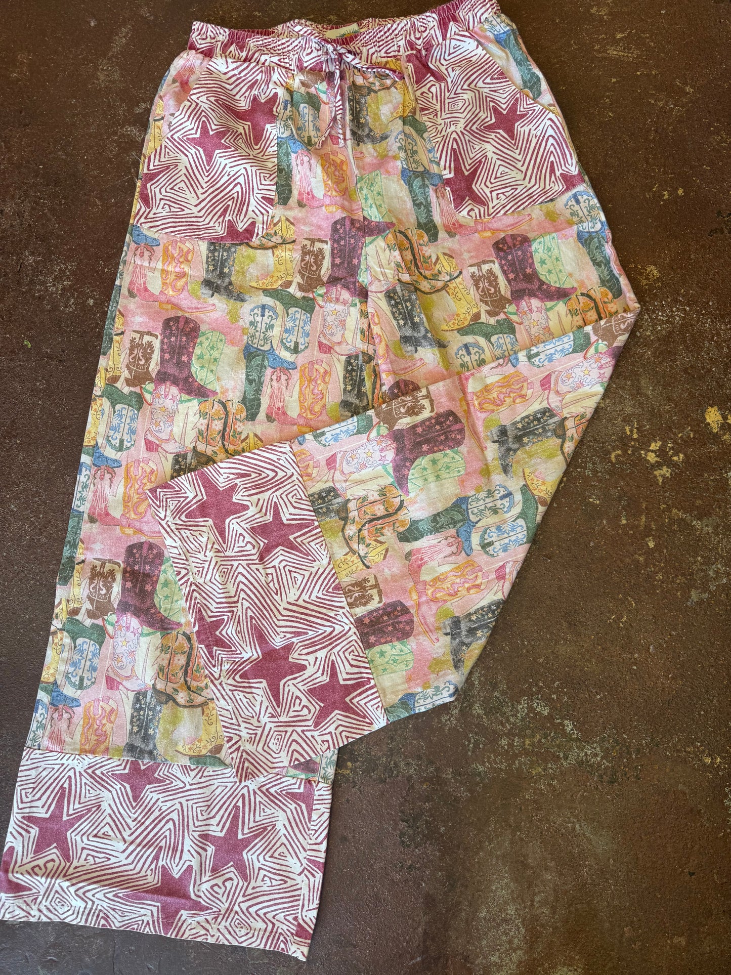MIXED BOOTS PANTS