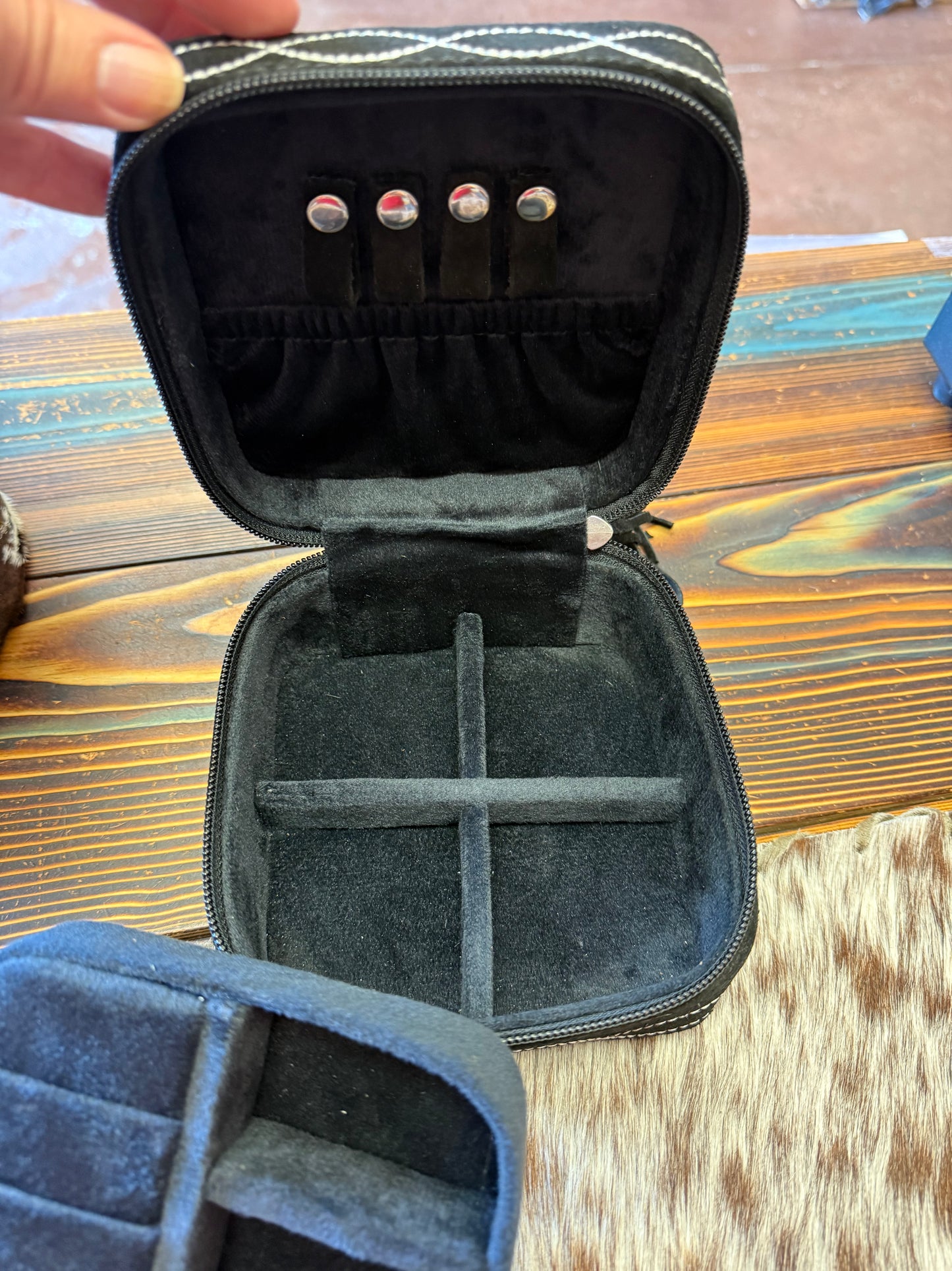 Boot Stitch Jewelry Case