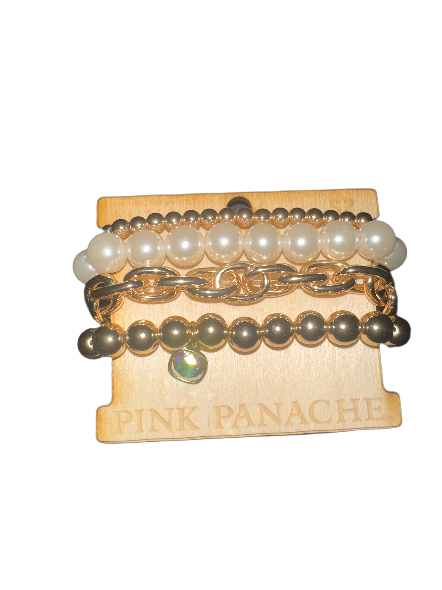 Pearl & Shiny Bead Stack