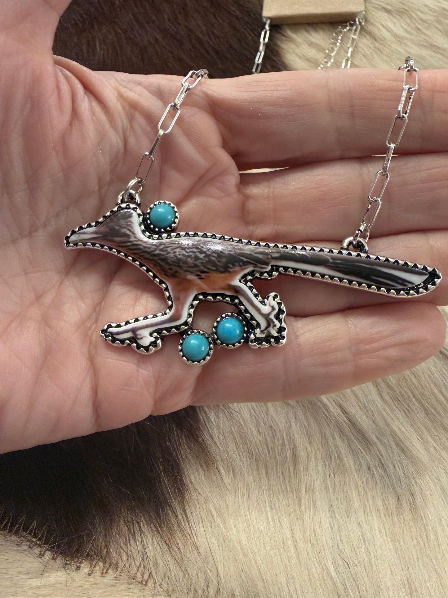 Rodeo Roadrunner Necklace