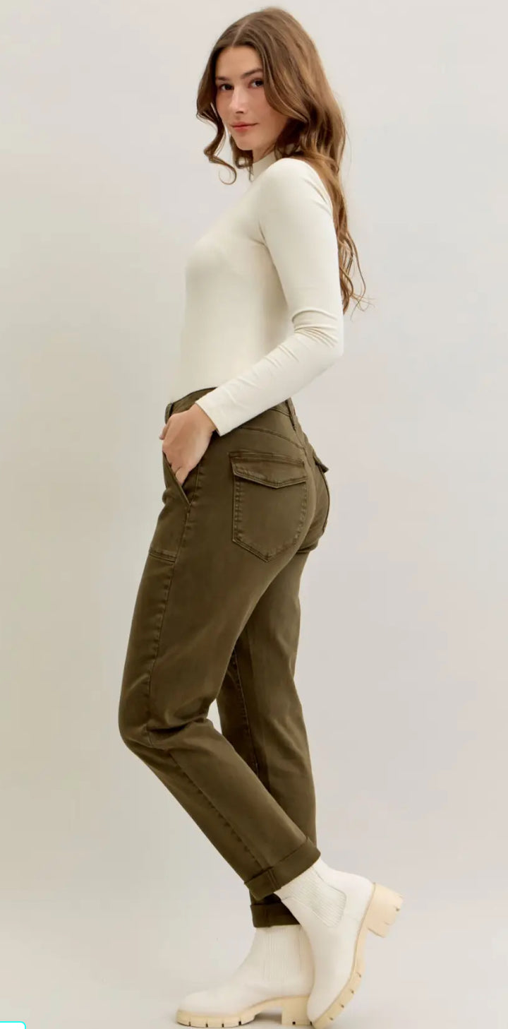 Aurora Weekender Garment Dyed Cuffed Jeans