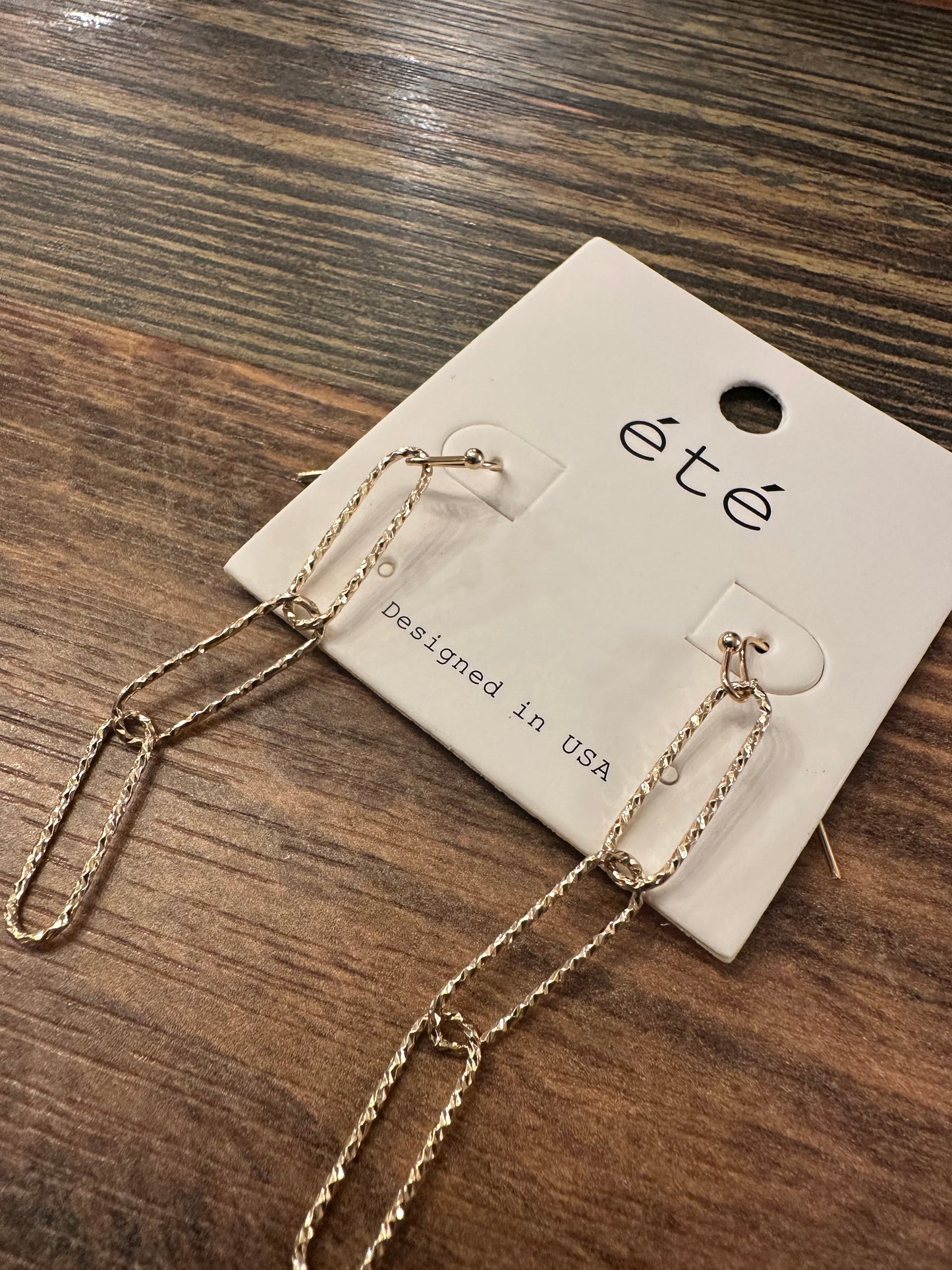 Ella Paperclip Earrings