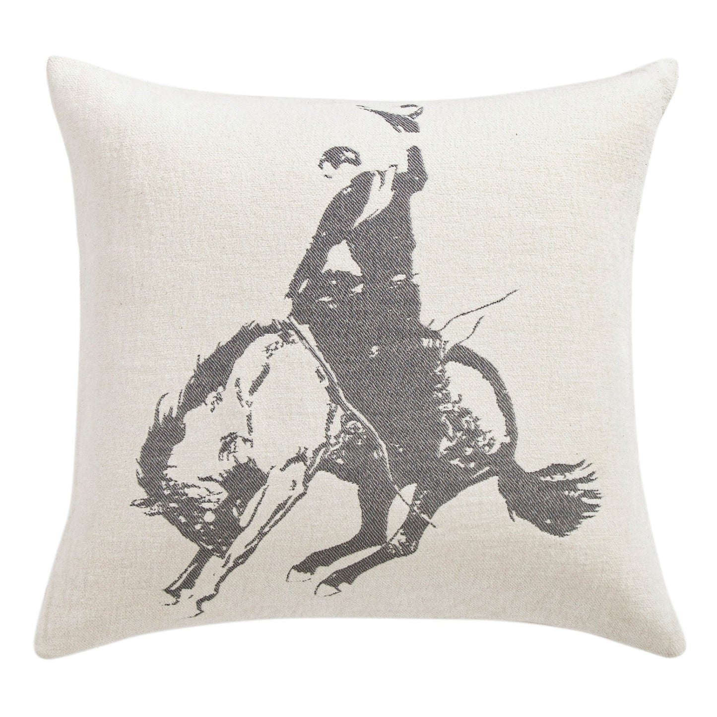 Bucking Bronco Chenille Jacquard
Throw or Pillow