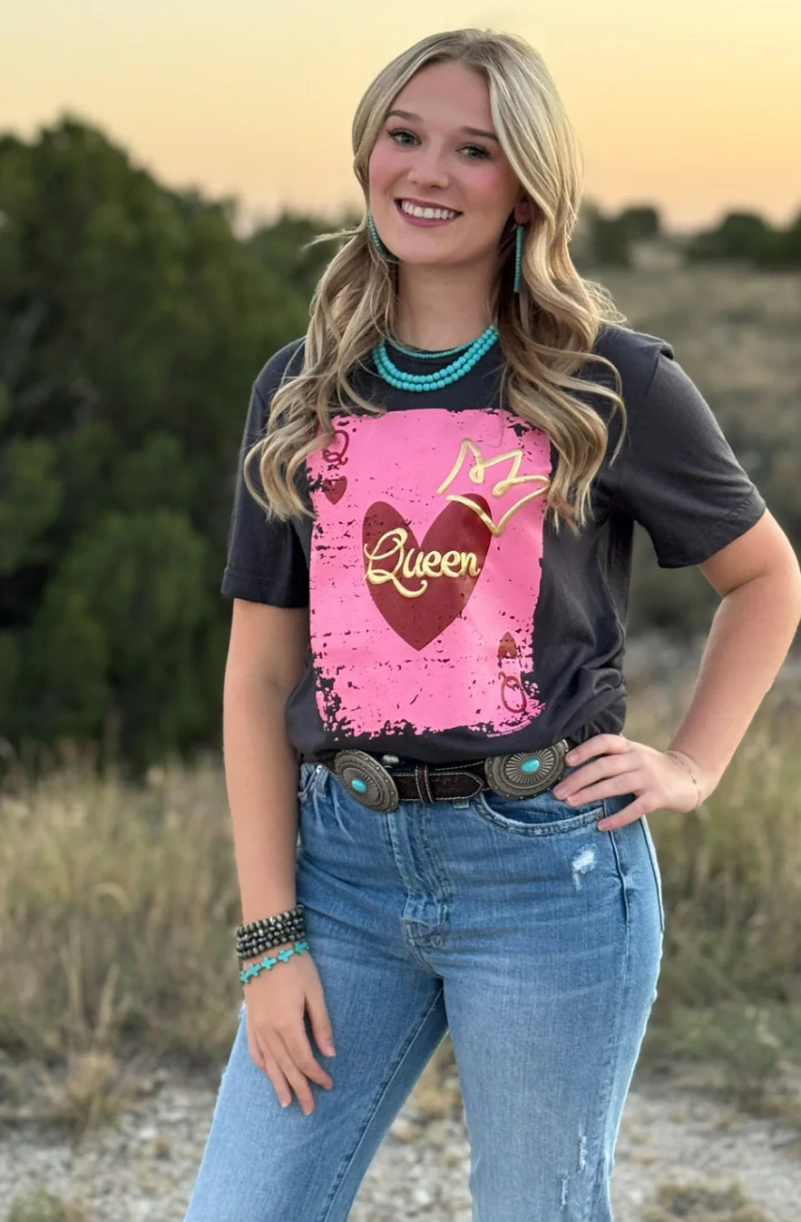 Queen Of Hearts Tee