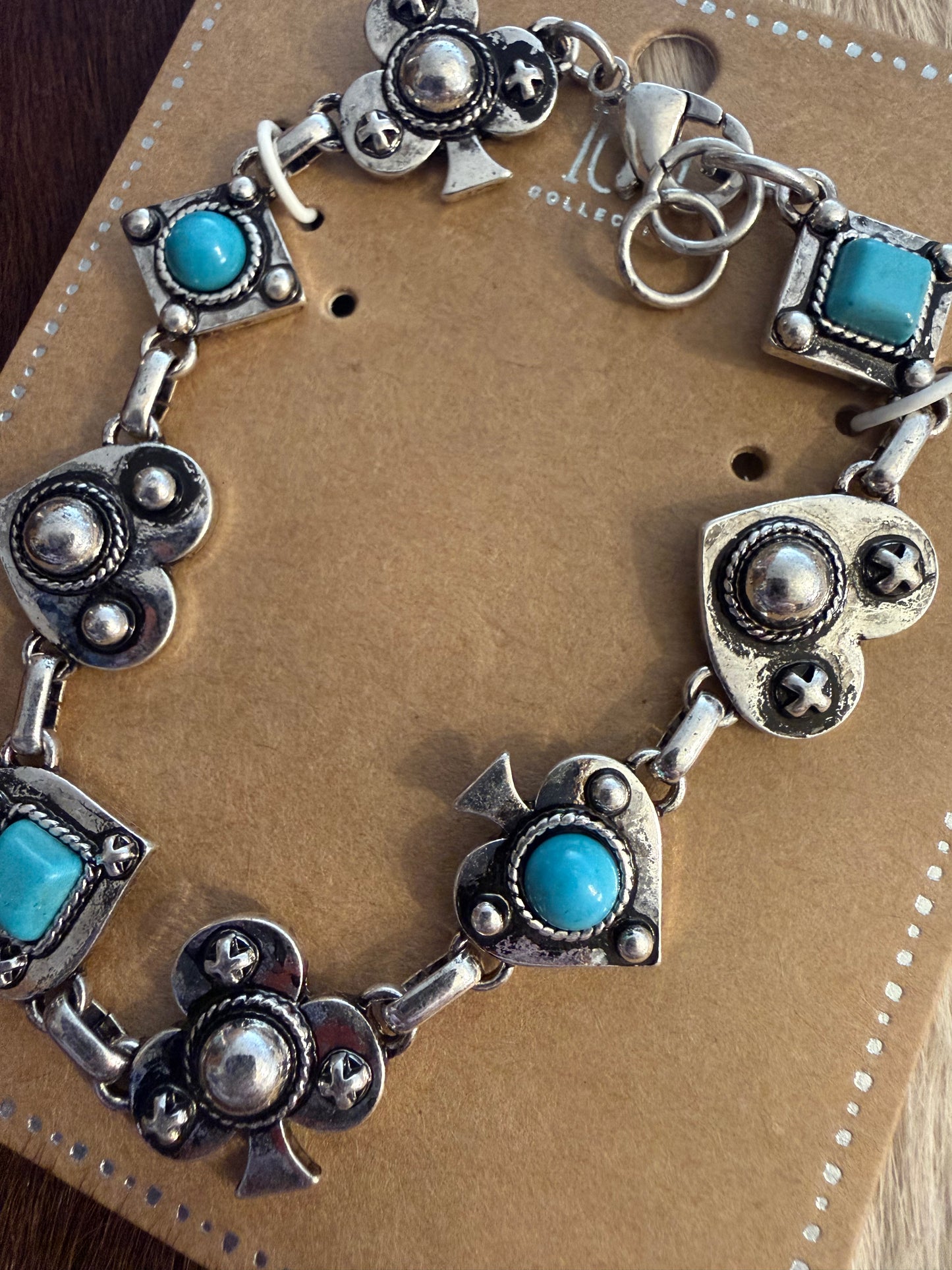 Turquoise Clubs Bracelet