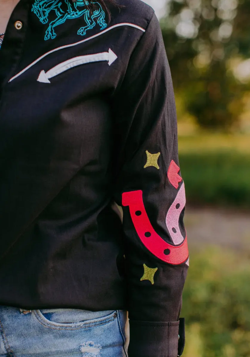 Fancy Western Button Down