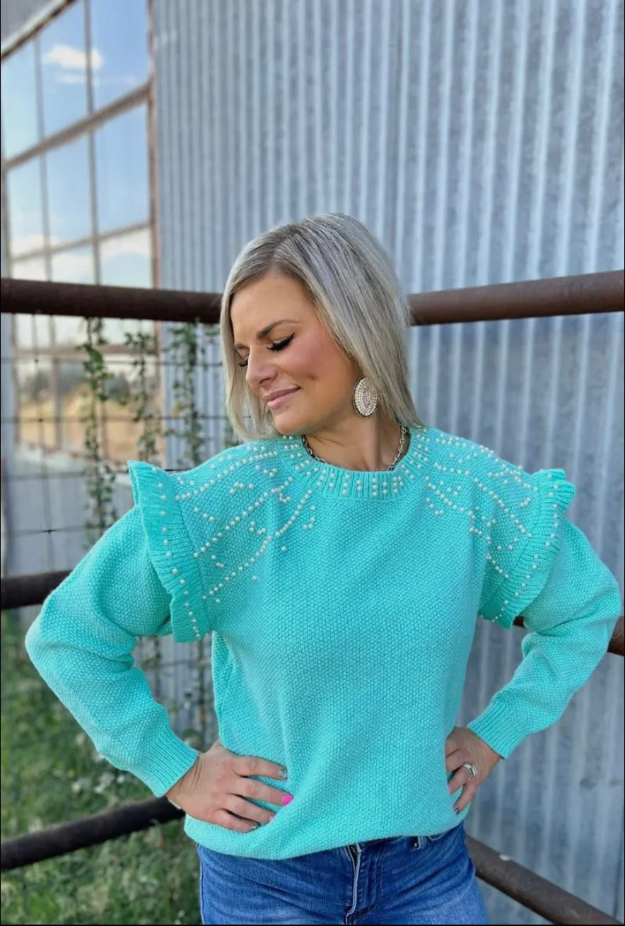 You Are the Pearl Sweater