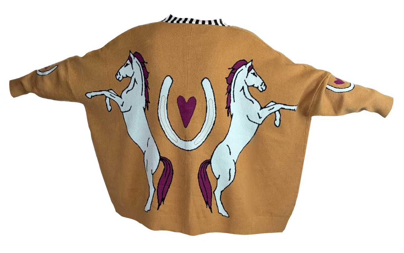 LUCKY YOU OVERSIZED
CARDIGAN