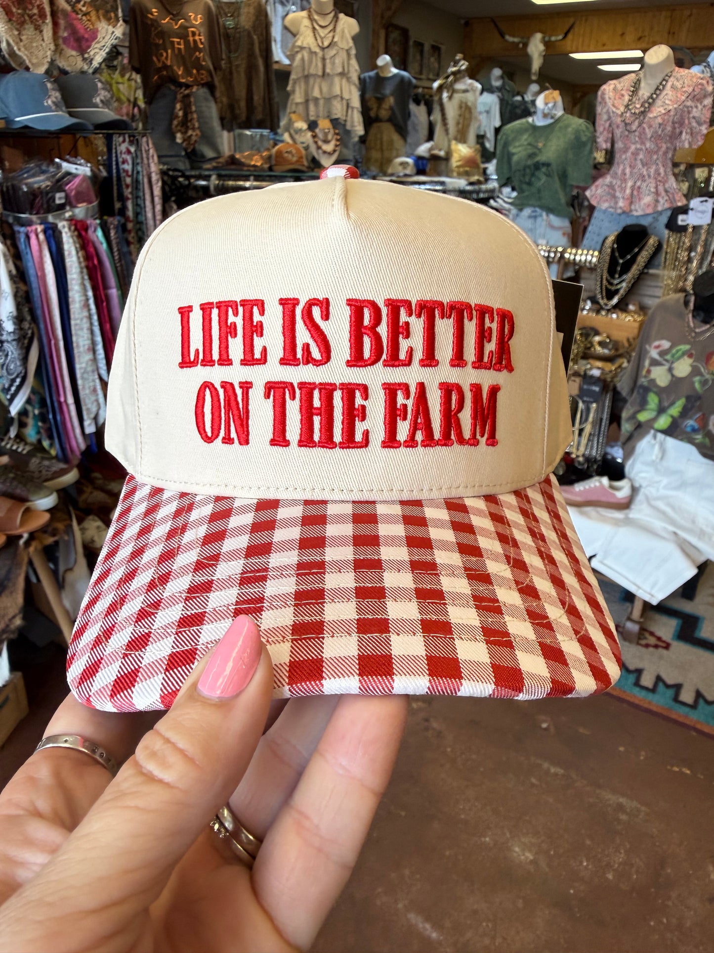 Better On The Farm Hat