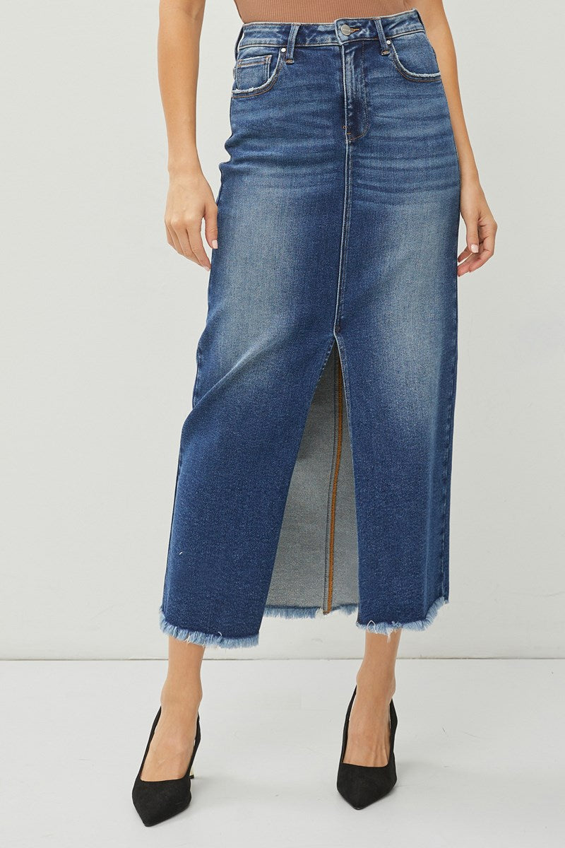 RISEN •HIGH RISE LONG SKIRT