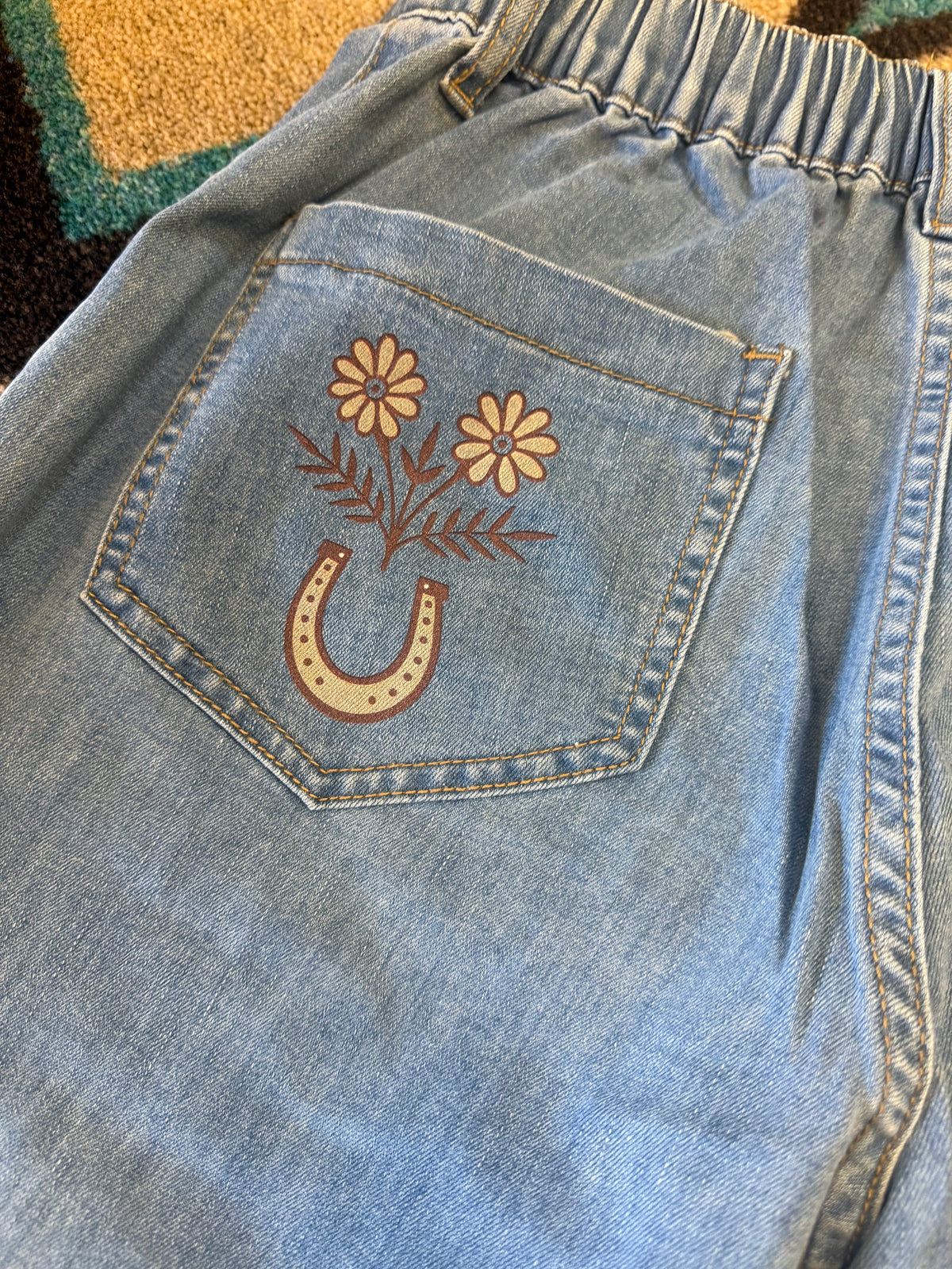 CAMPFIRE WIDE LEGGED DENIM JEAN