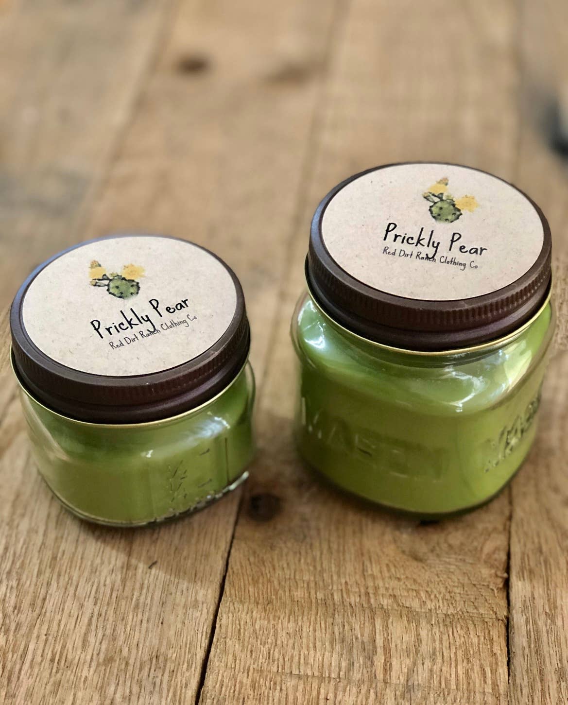 Candle RDR Prickly Pear Mason Jar Candle