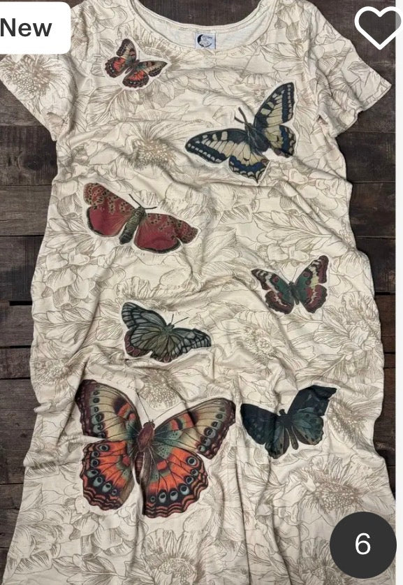 Weekend Wander Dress - Flutter By