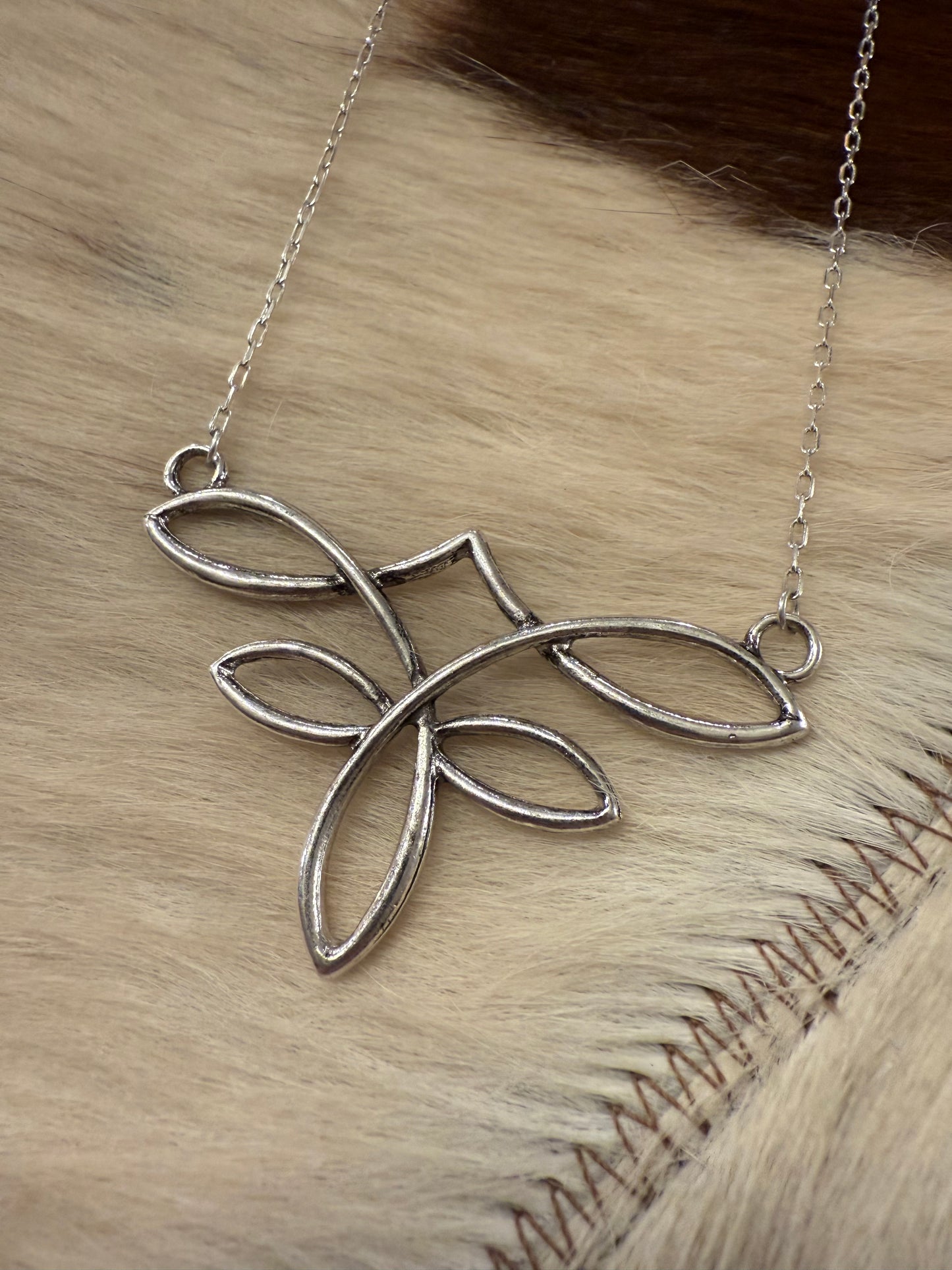 Boot Stitch Betty Necklace