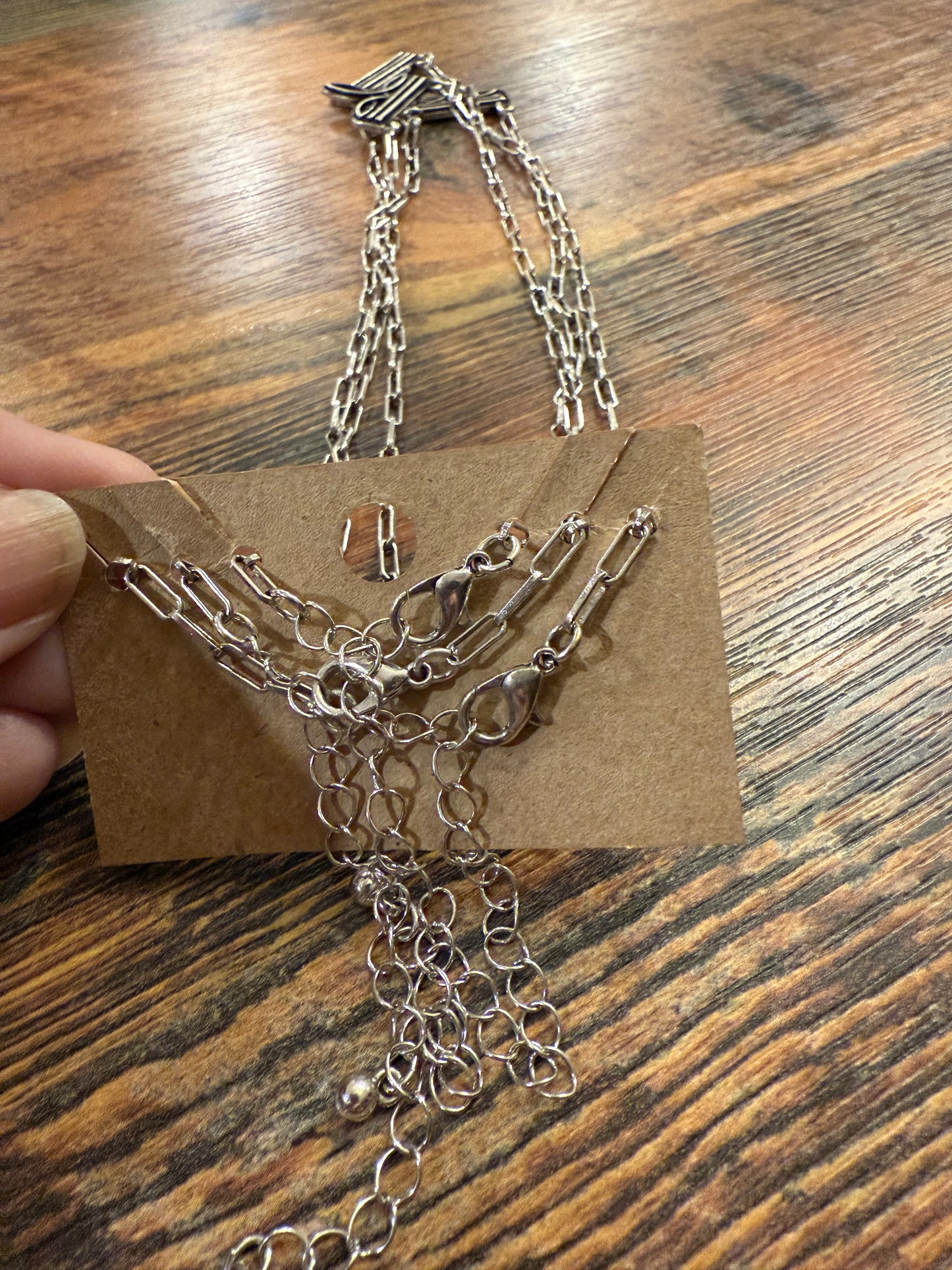 3’s A Crowd Bootstitch Necklaces