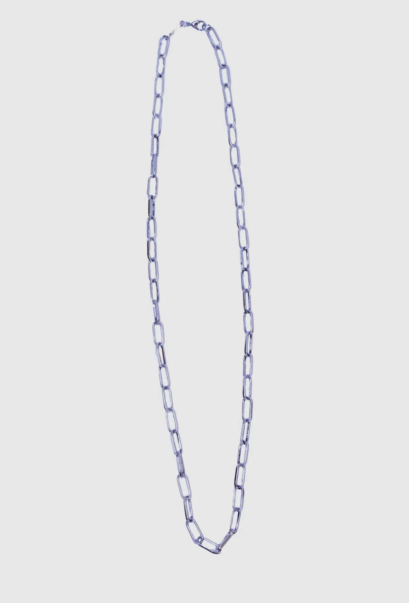32" Multi-Way Burnished Silver Chain