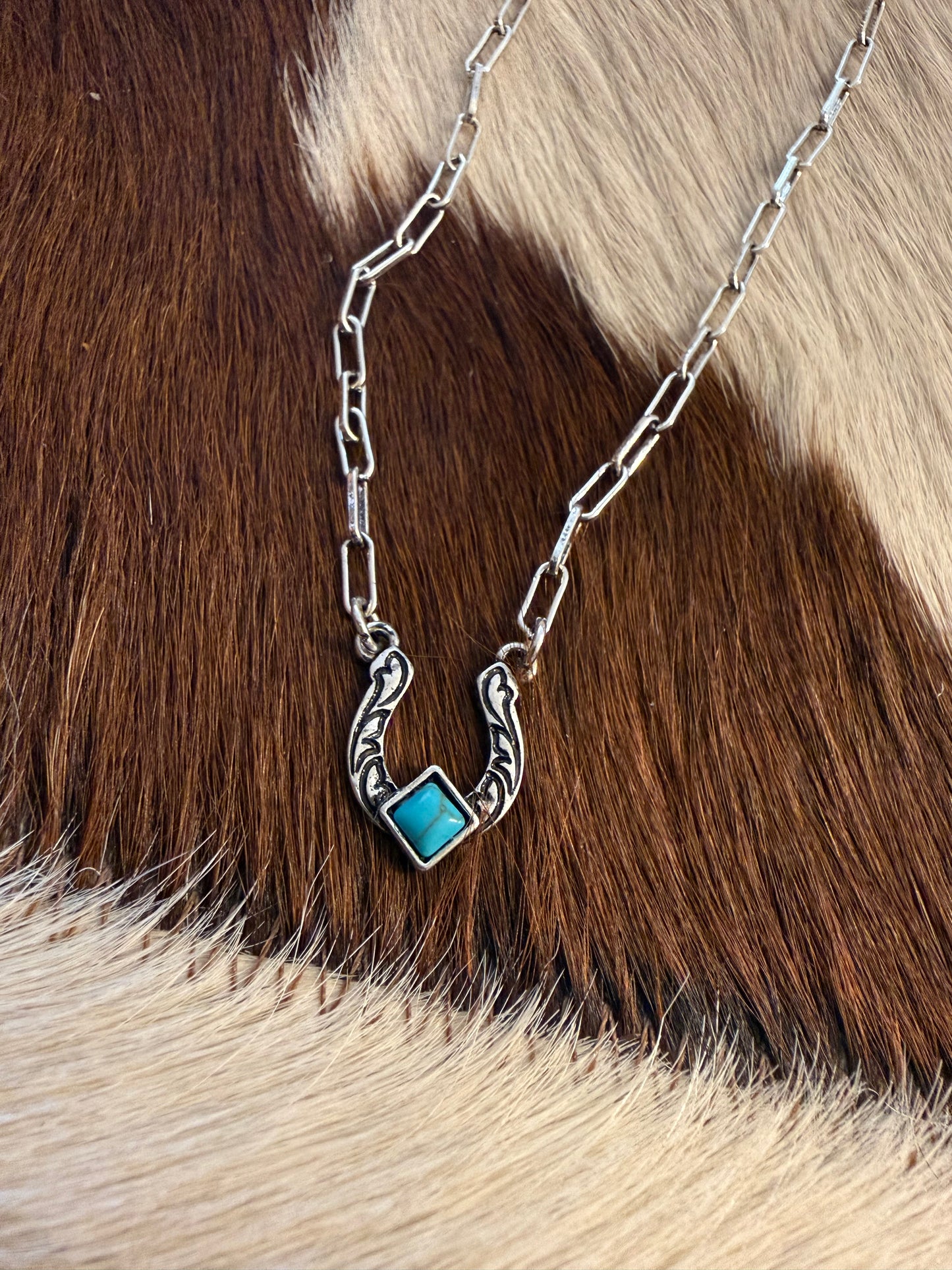 Lucky You Horseshoe Necklace