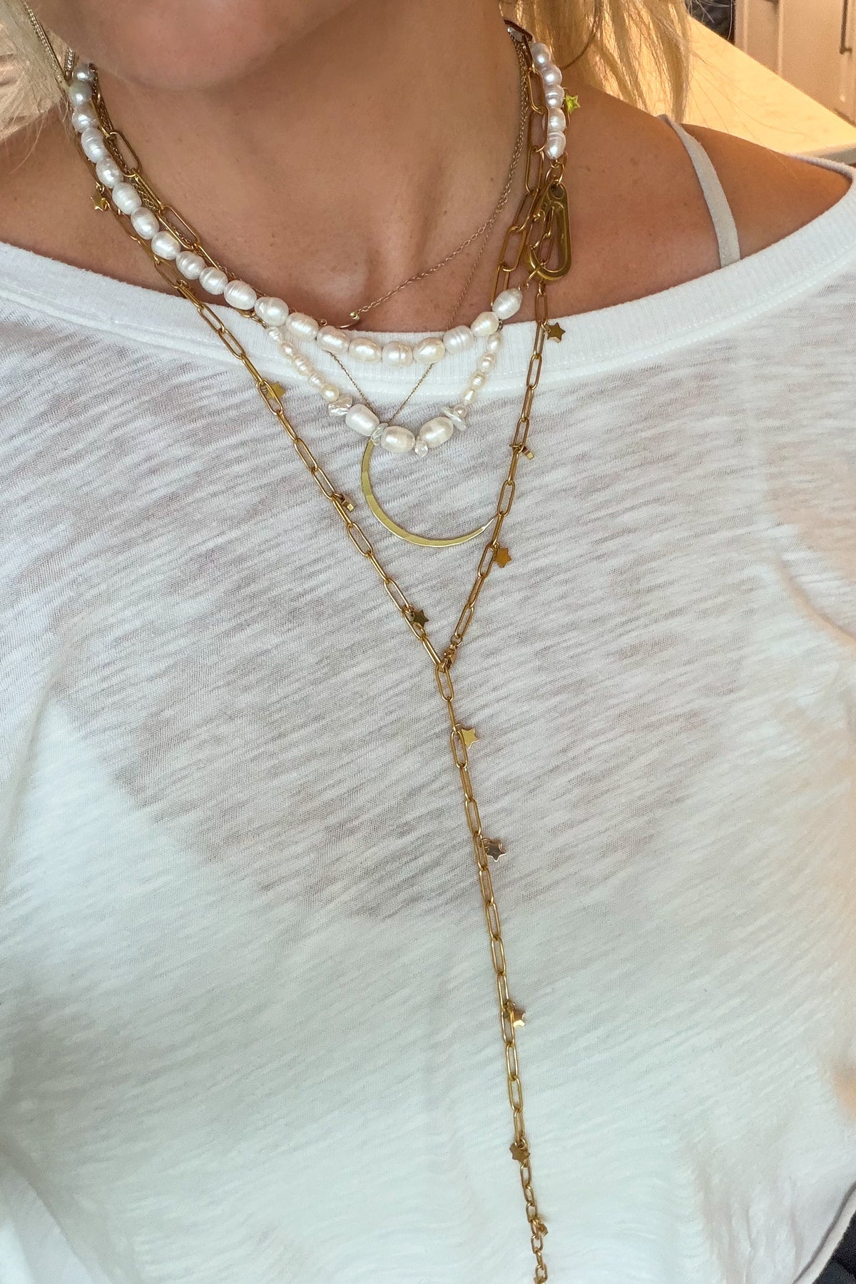 GLIMMER GIRL STAR NECKLACE