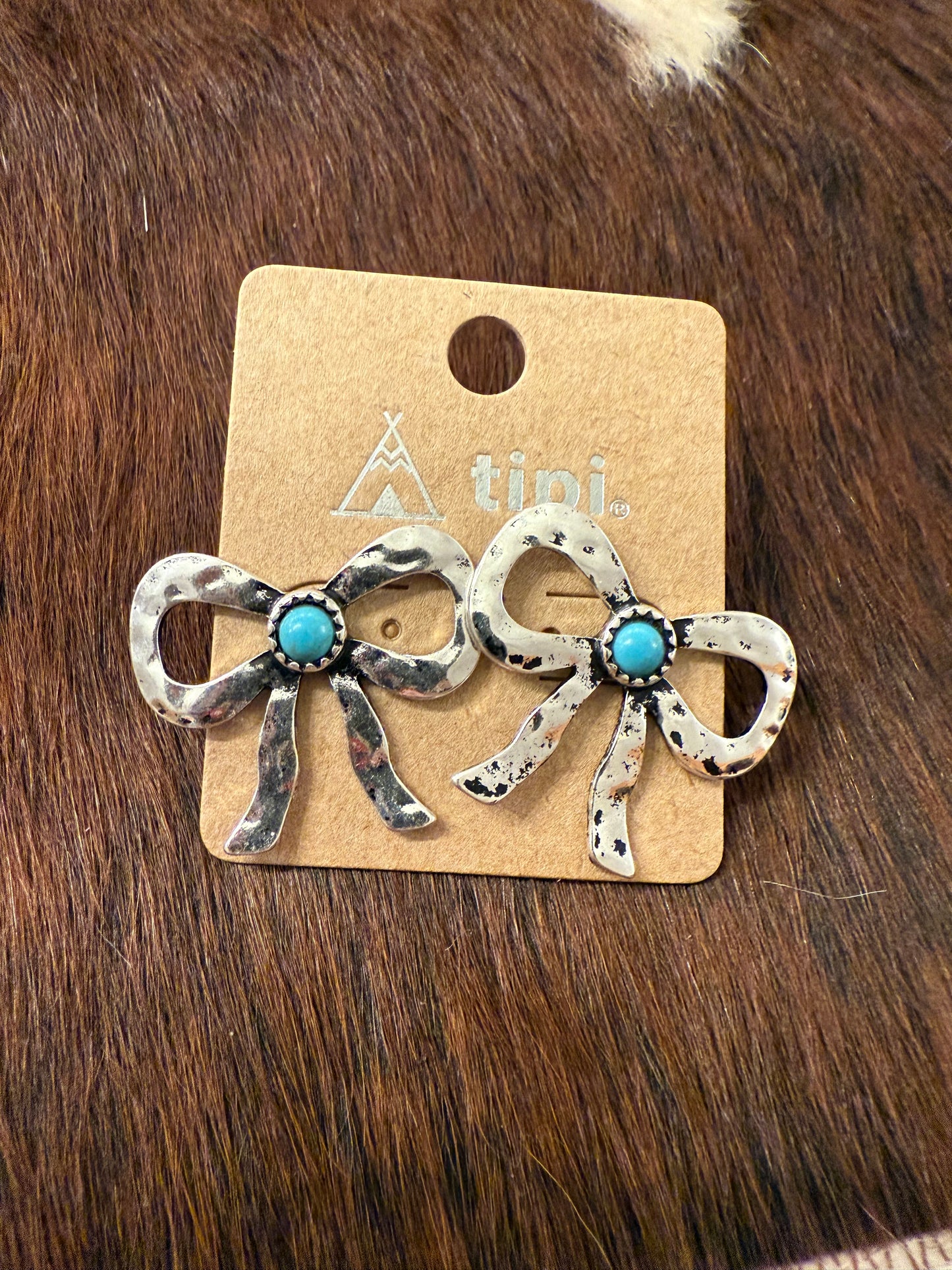 Tate Bow Necklace or Earrings