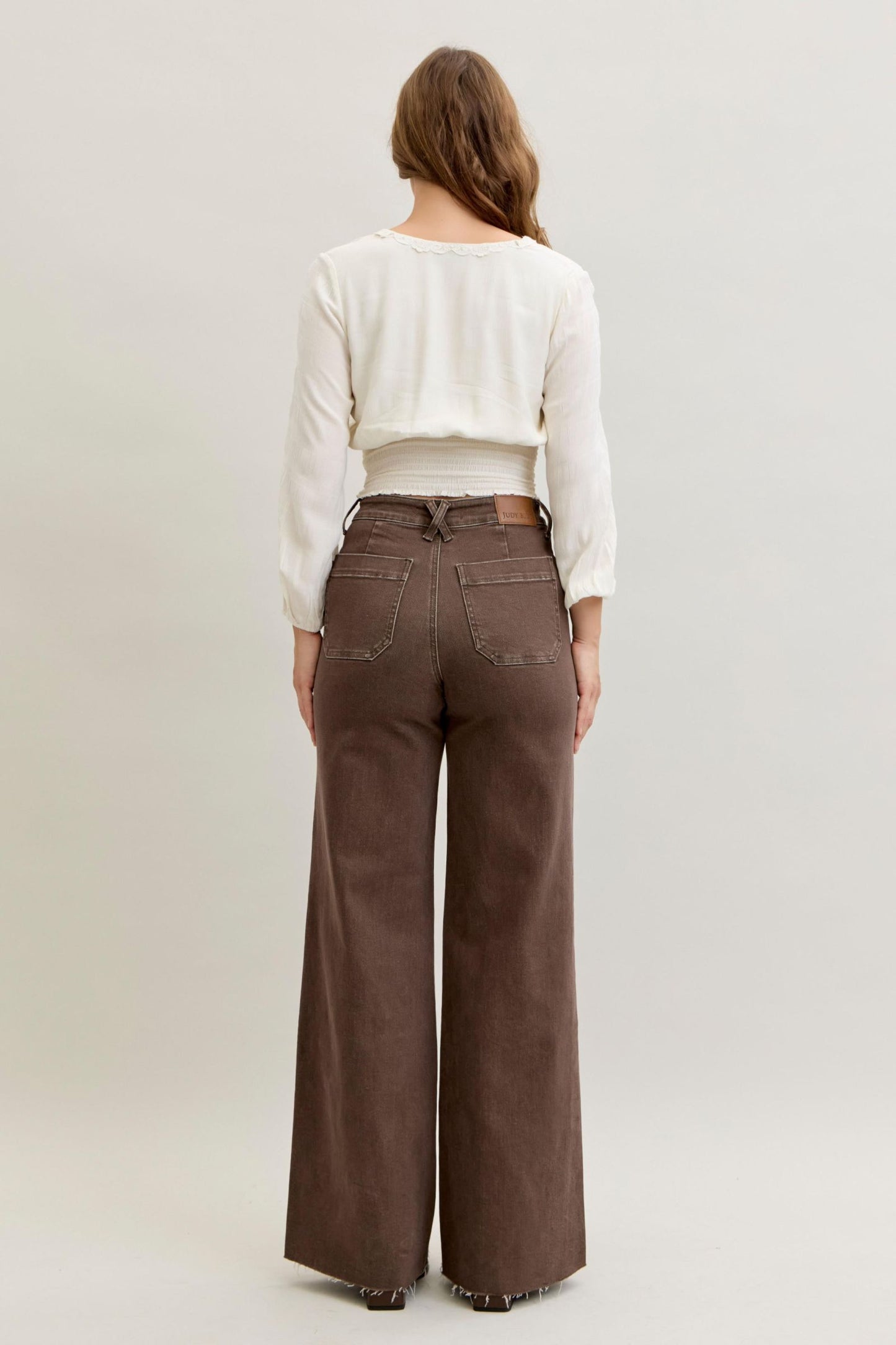 Judy Blue HW Retro Yarn Dyed Pocket Jeans