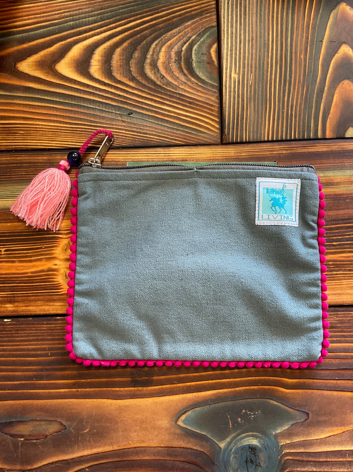 Puppy Dog Multi Colored Pouch