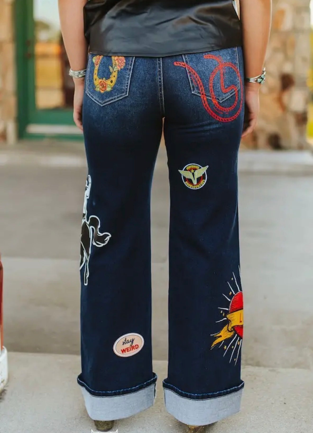 Rodeo Patch Jeans