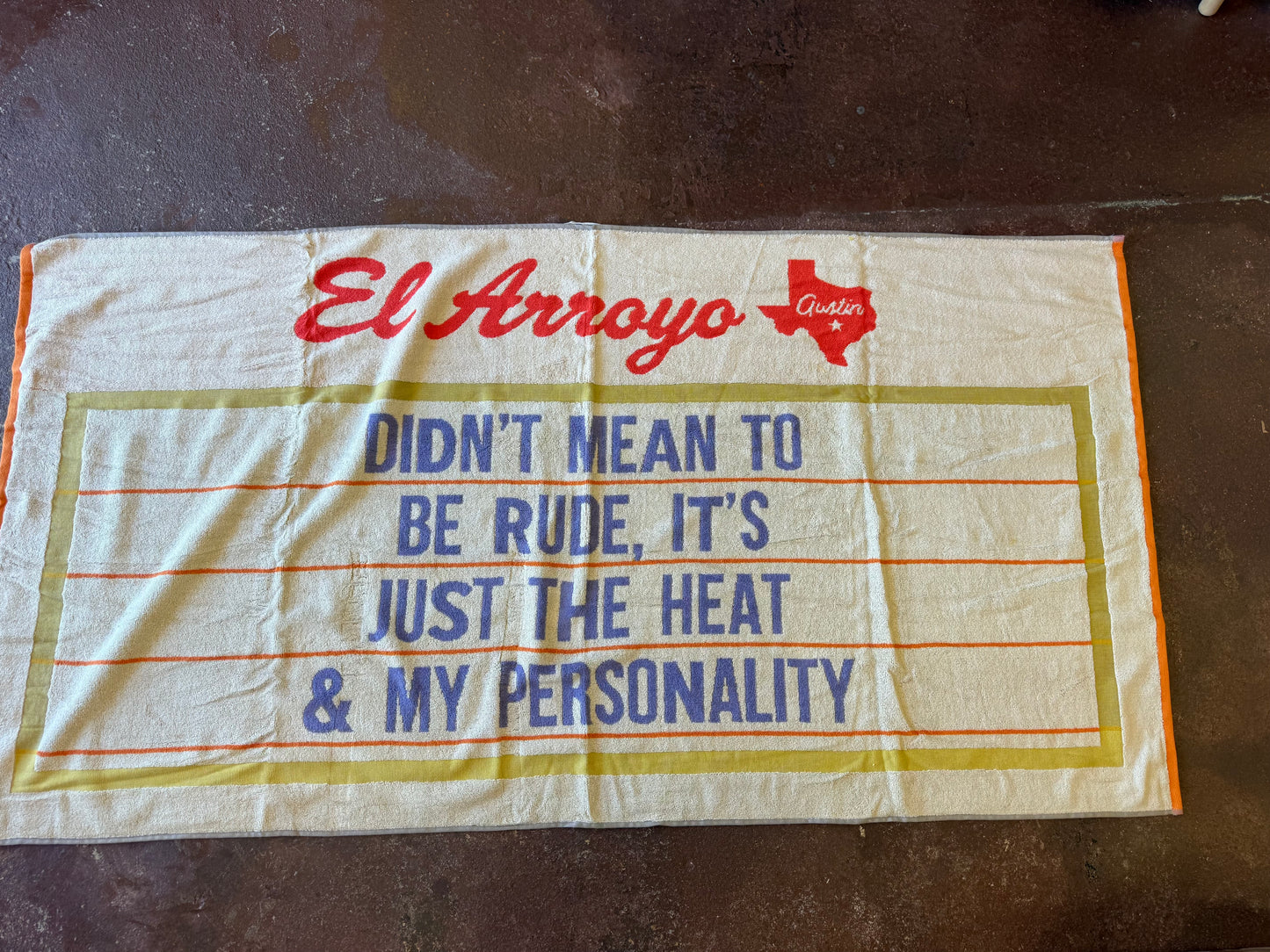 El Arroyo Beach Towel